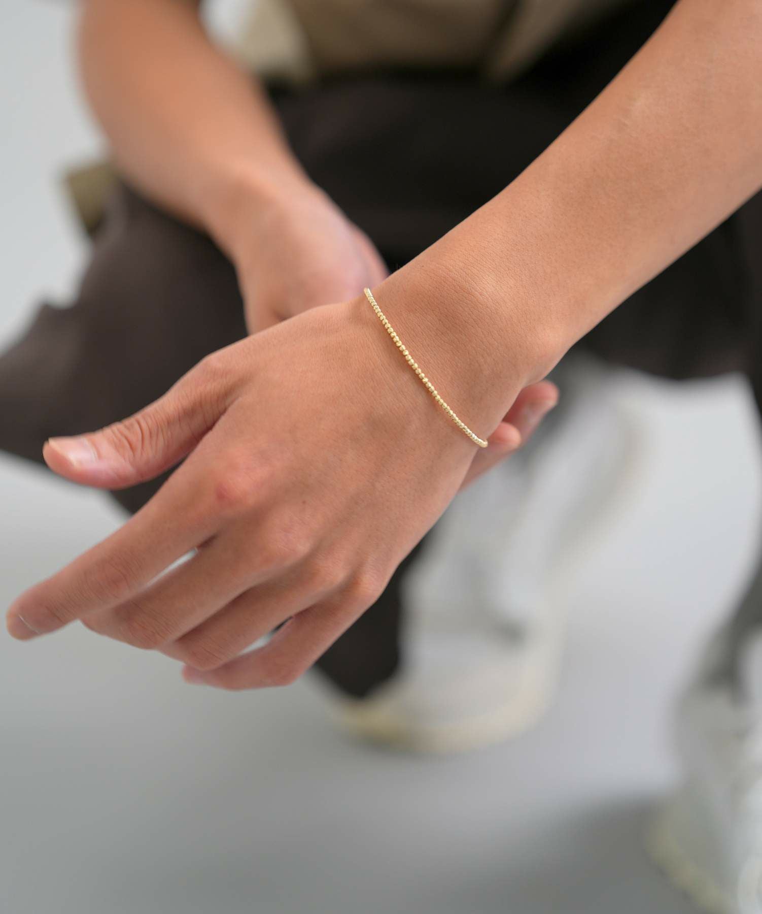 ハニーカットボールブレスレットYG/K10ゴールド | LION HEART STORE