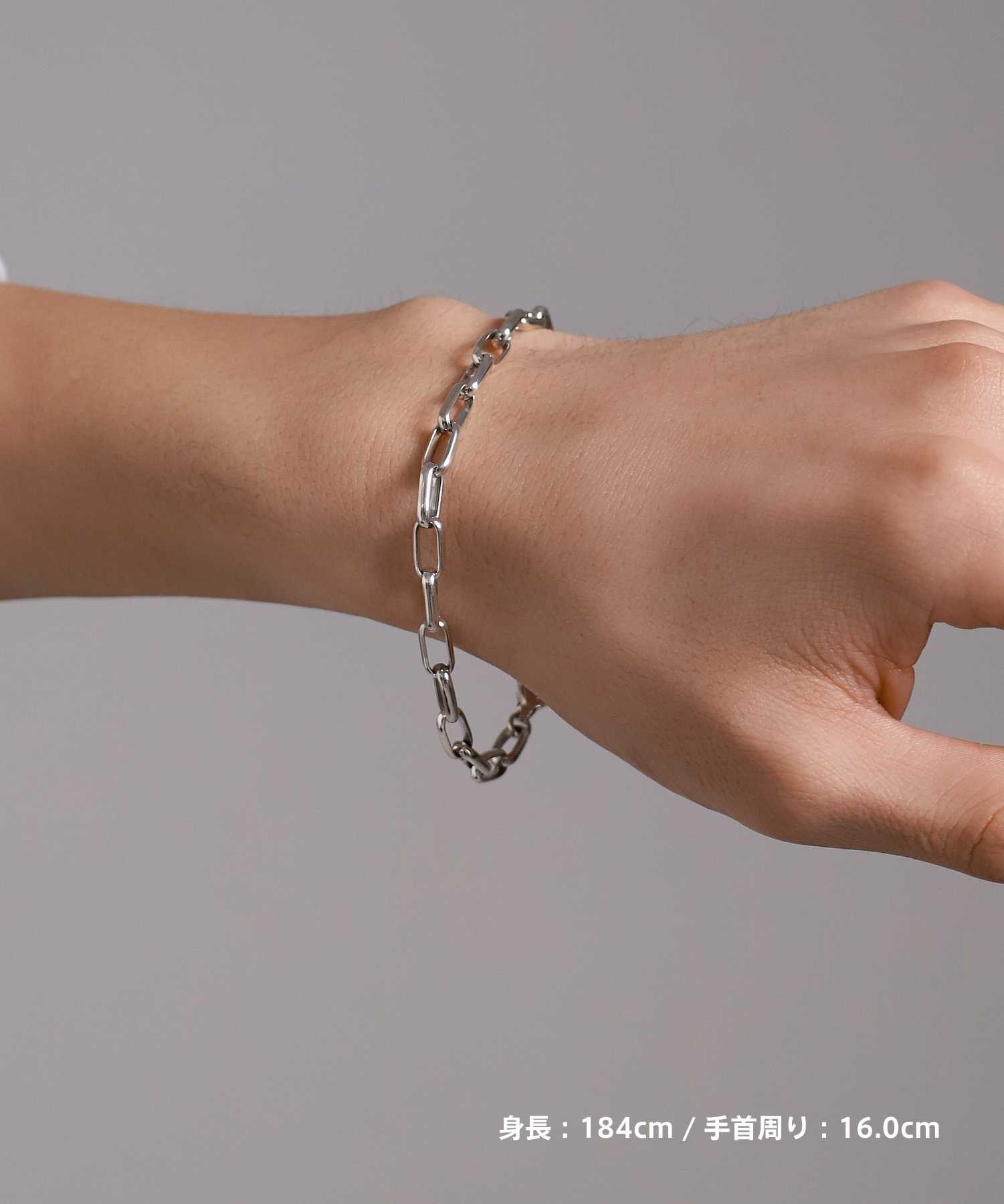 シルバーチェーンブレスレット/シルバー925