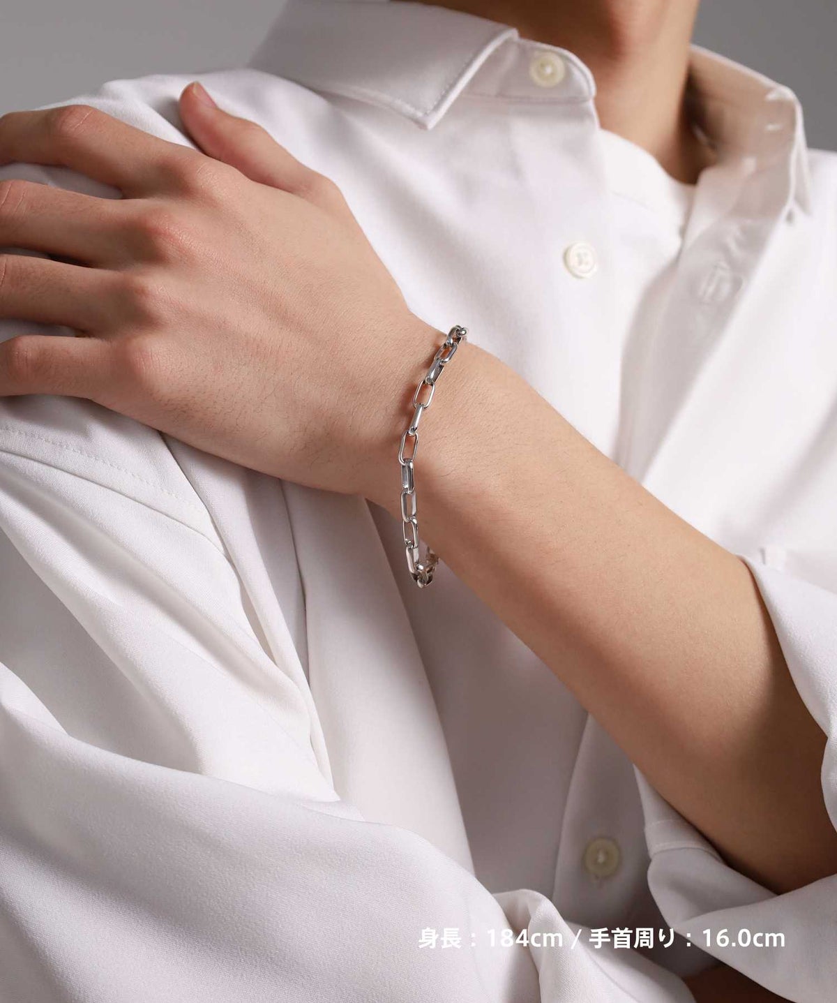シルバーチェーンブレスレット/シルバー925