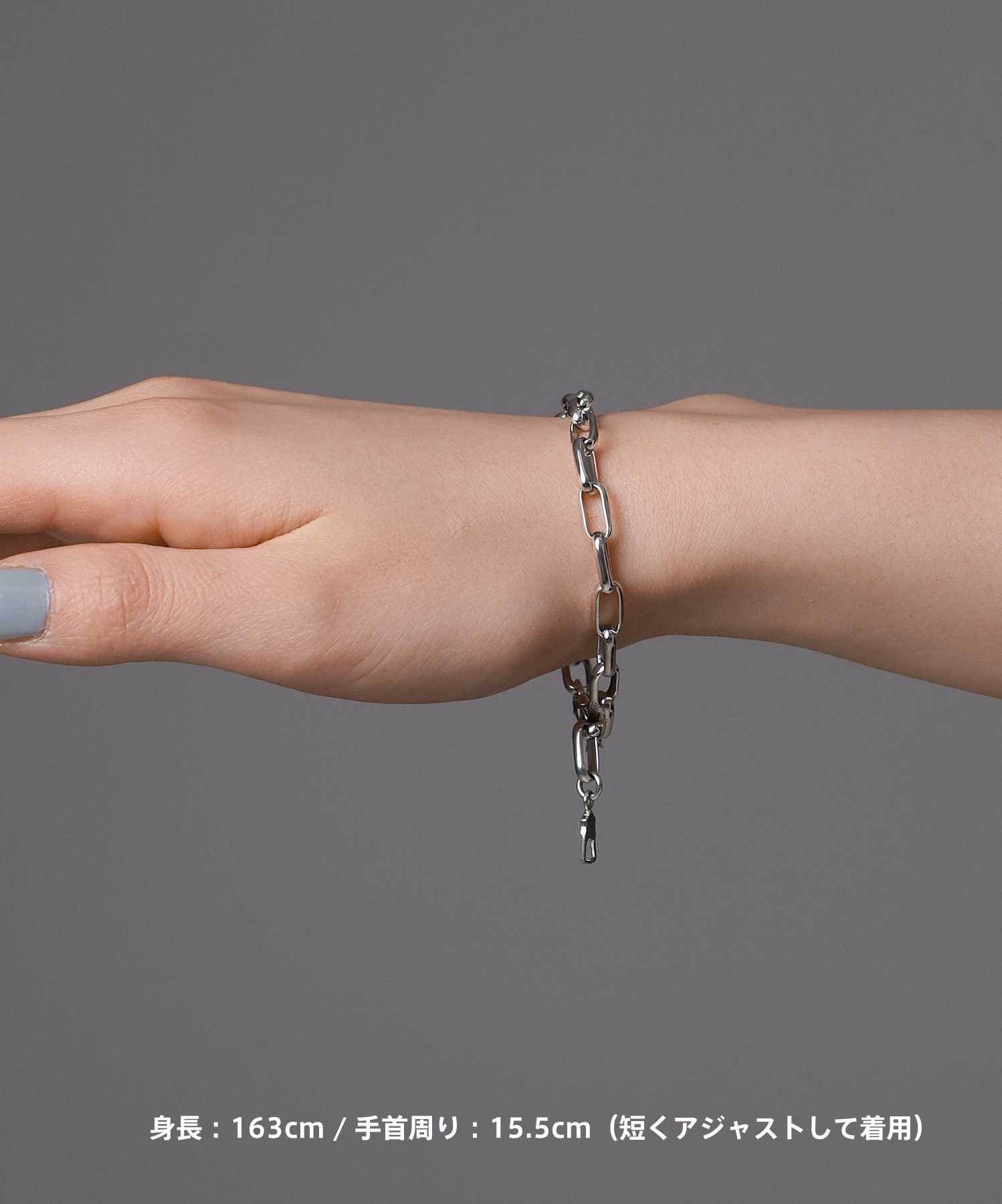 シルバーチェーンブレスレット/シルバー925 | LION HEART STORE