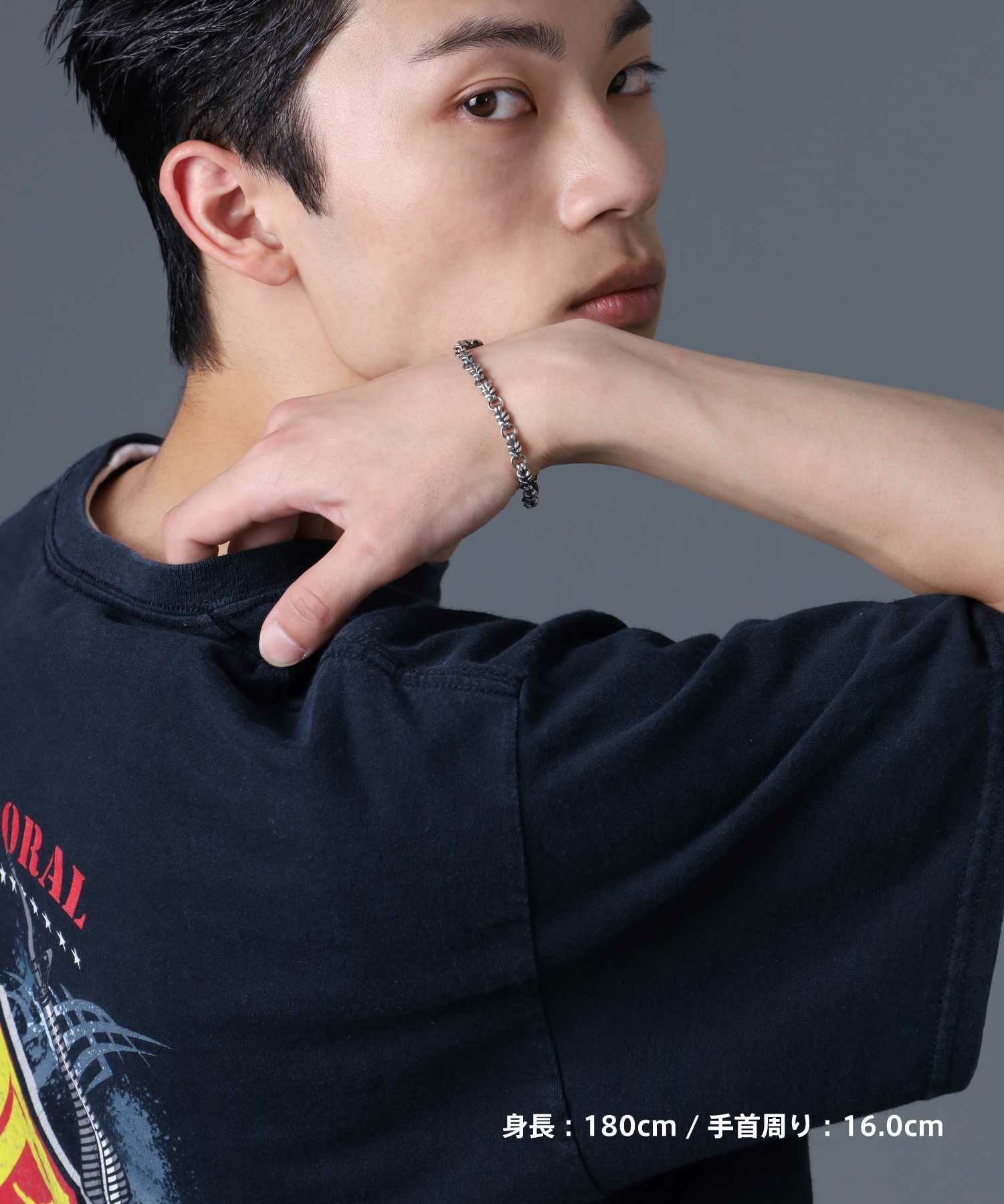 HOWL”タテガミロールブレスレット/シルバー925 | LION HEART STORE