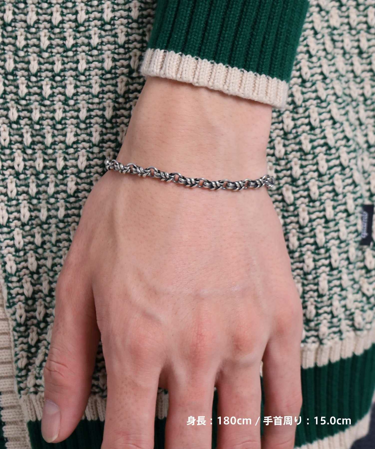 HOWL”タテガミロールブレスレット/シルバー925 | LION HEART STORE