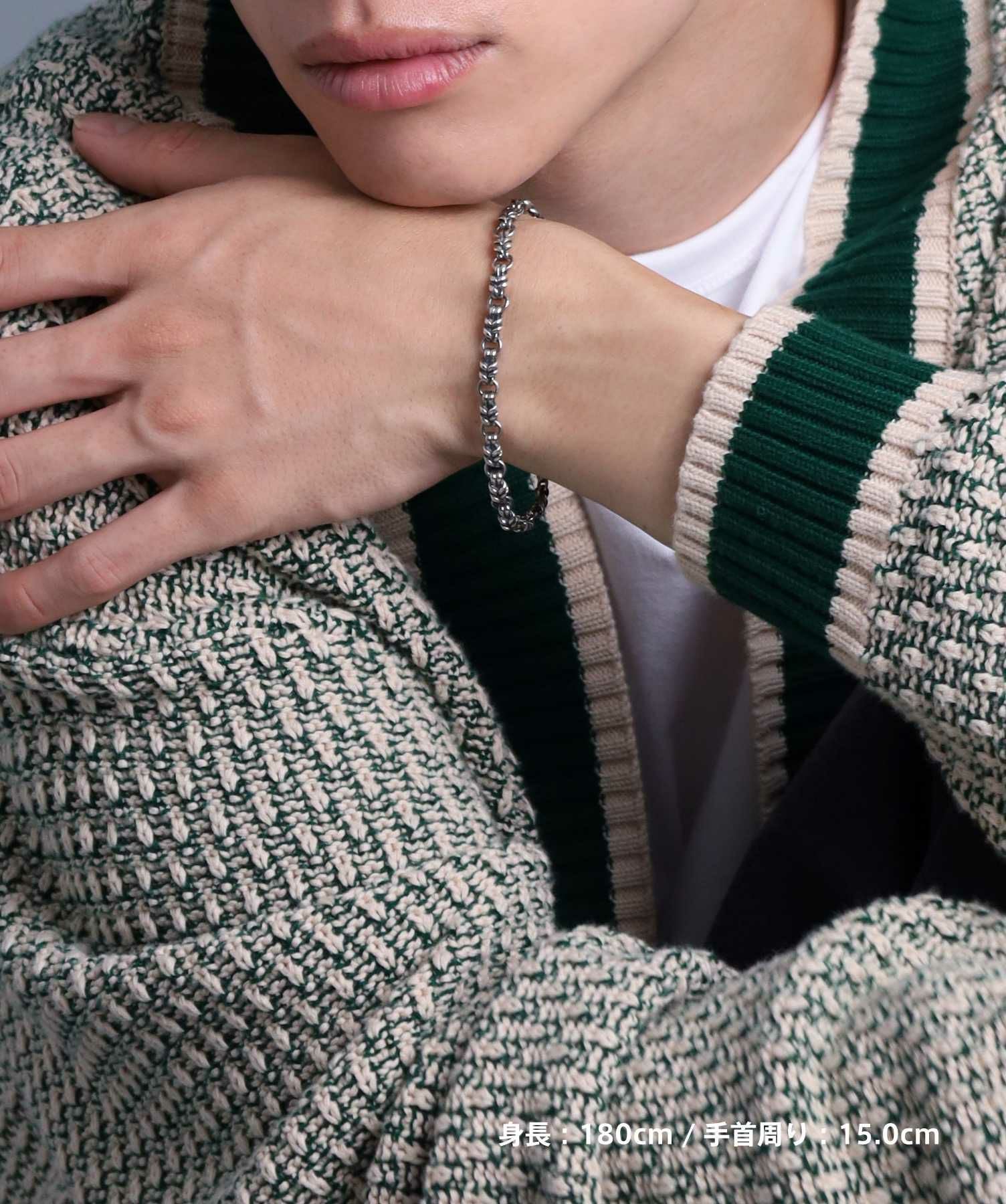 HOWL”タテガミロールブレスレット/シルバー925 | LION HEART STORE