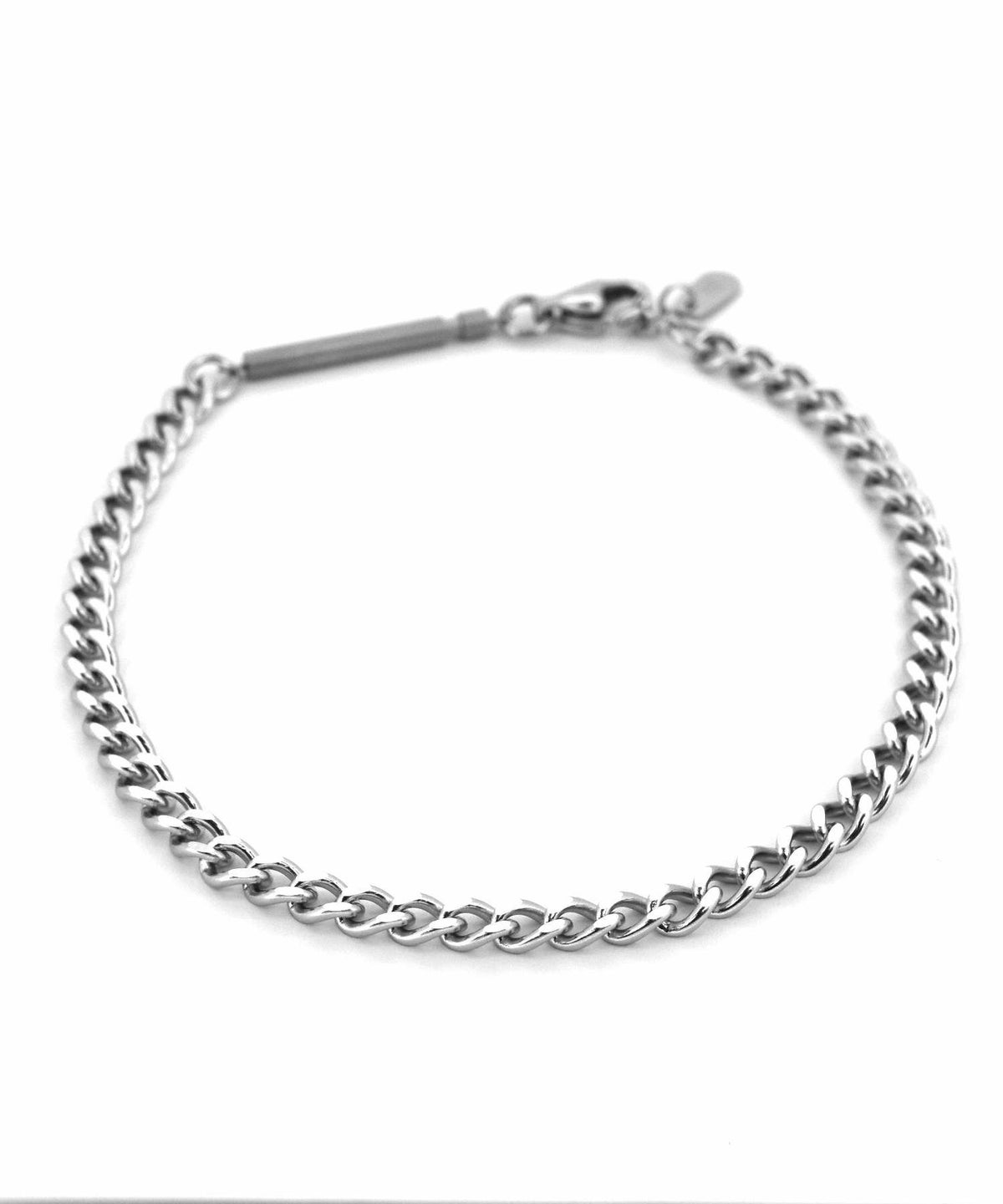 スレンダリーチェーンアンクレット/サージカルステンレス（シルバー・マットブラック・マットゴールド）