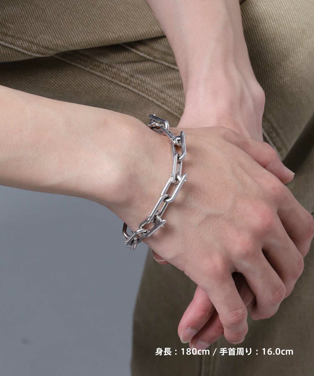 リンクブレスレット/シルバー925
