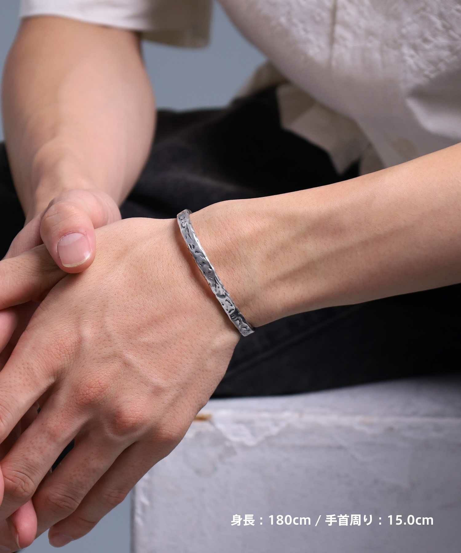 BASIC”フラットコアバングル/シルバー925 | LION HEART STORE