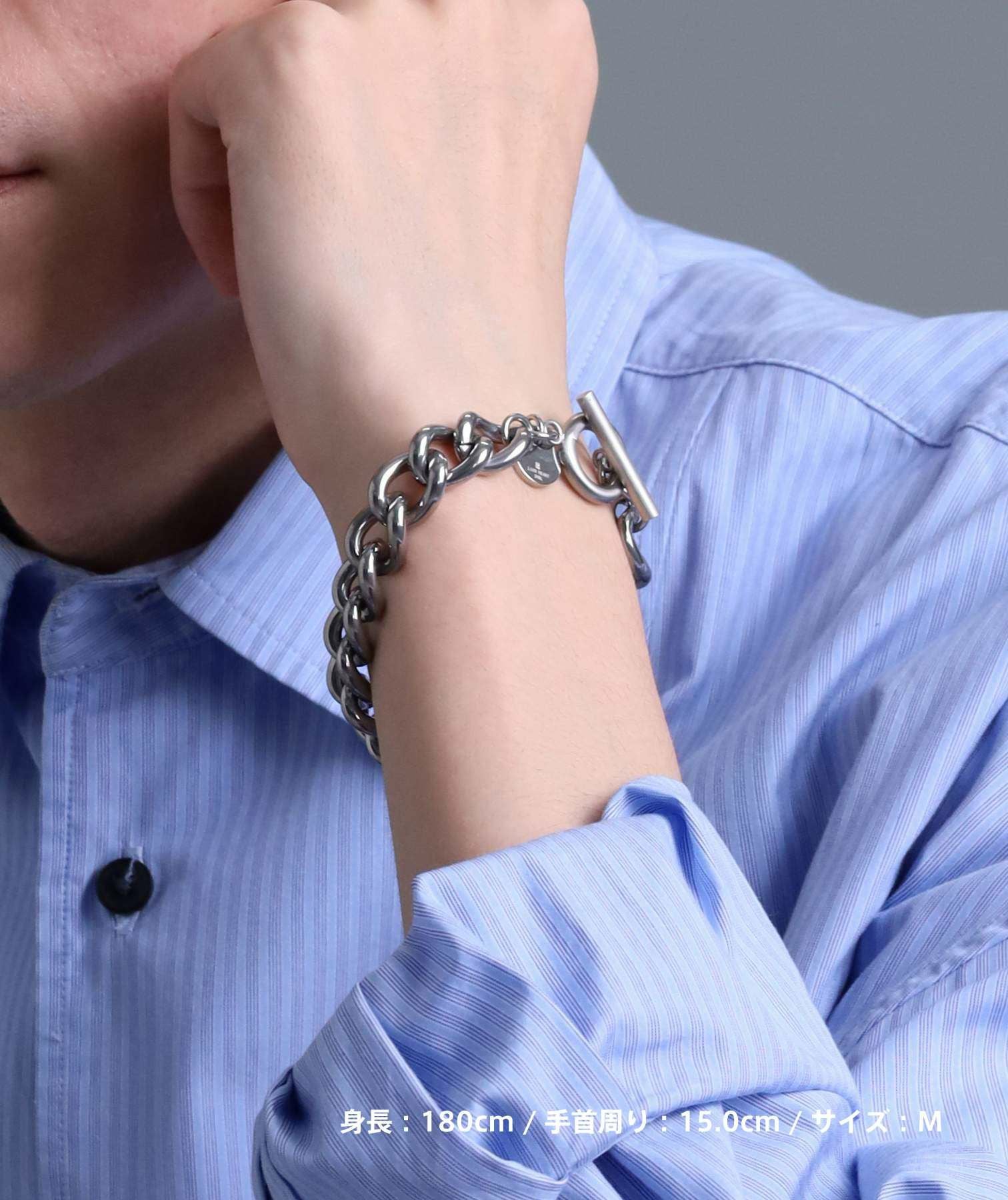 【WEB限定】ヴァリアスチェーンブレスレット/グラム/サージカルステンレス