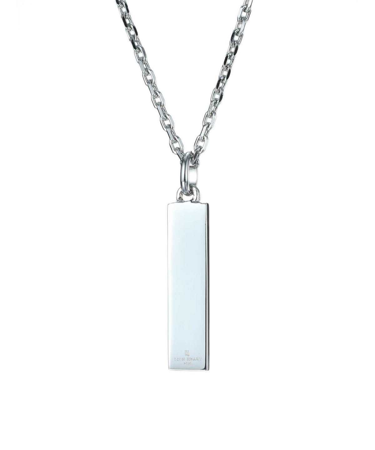 【WEB限定】トライネックレス/サンドプレート/サージカルステンレス（シルバー・ブラック）