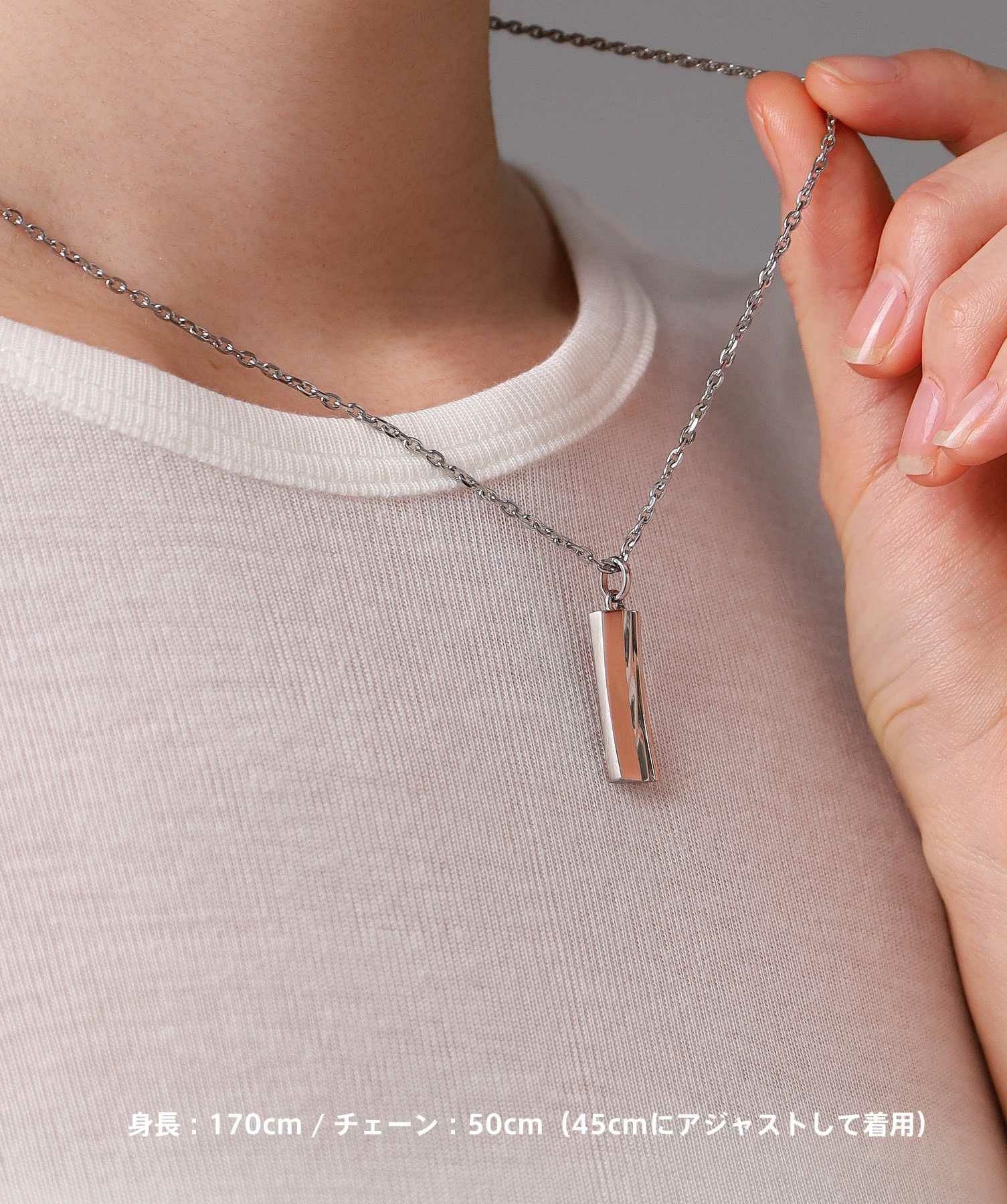 限定展開】“LH-1”スピニンググロウネックレス/サージカルステンレス