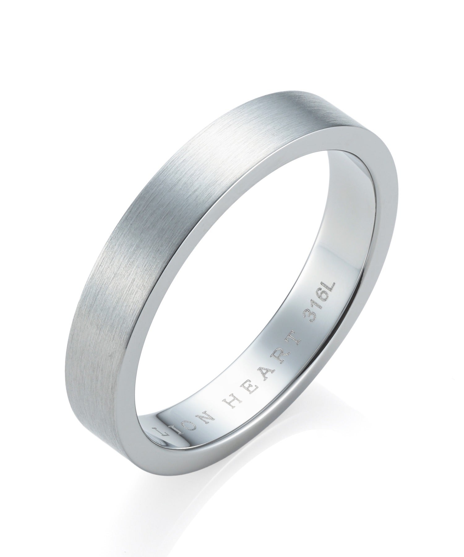 【限定展開】デュオリング/艶美（エンビ）/サージカルステンレス（シルバー・ブラック）