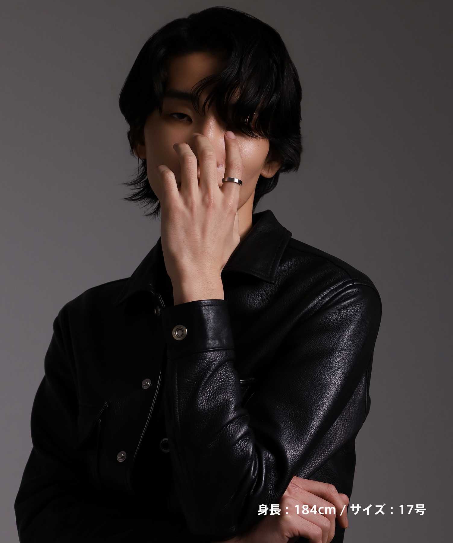 【限定展開】デュオリング/艶美（エンビ）/サージカルステンレス（シルバー・ブラック）