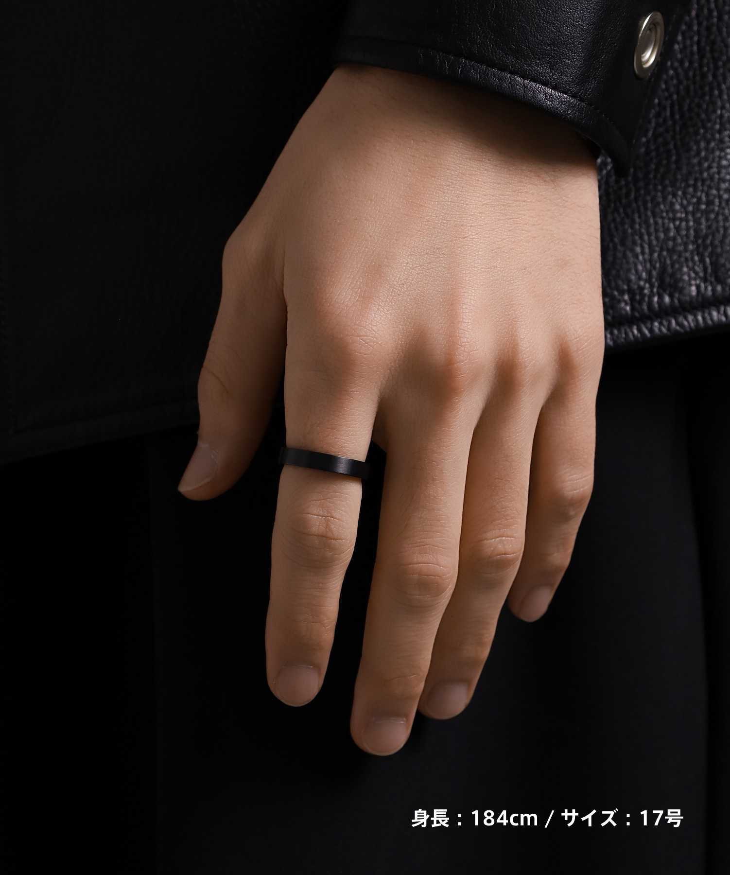 【限定展開】デュオリング/艶美（エンビ）/サージカルステンレス（シルバー・ブラック）