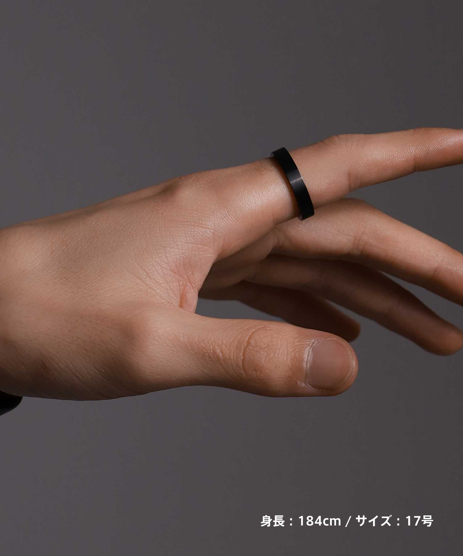 【限定展開】デュオリング/艶美（エンビ）/サージカルステンレス（シルバー・ブラック）