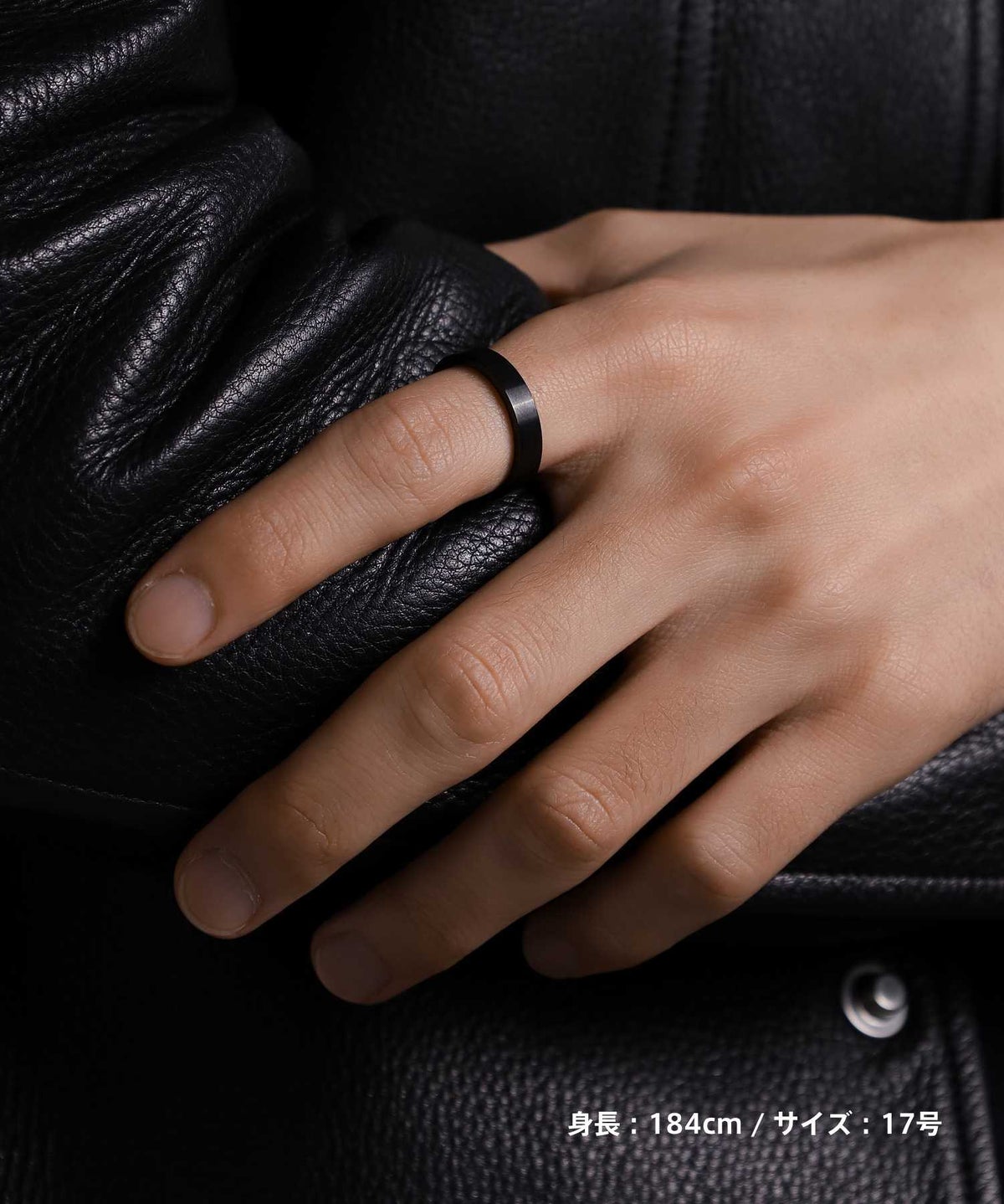 【限定展開】デュオリング/艶美（エンビ）/サージカルステンレス（シルバー・ブラック）