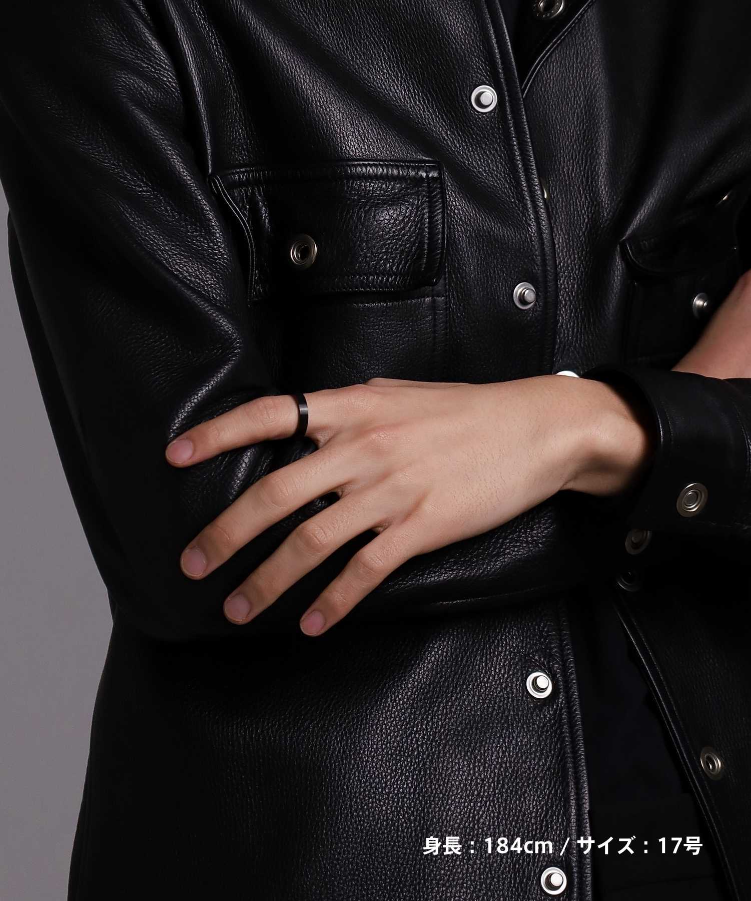 【限定展開】デュオリング/艶美（エンビ）/サージカルステンレス（シルバー・ブラック）