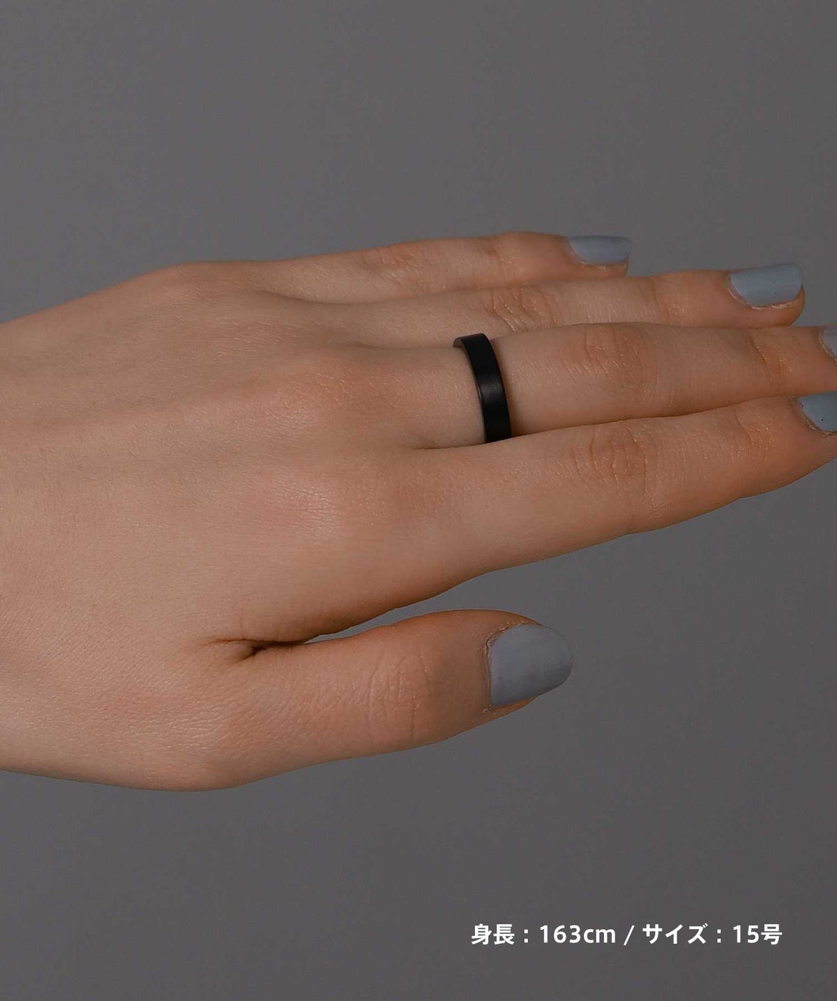 【限定展開】デュオリング/艶美（エンビ）/サージカルステンレス（シルバー・ブラック）