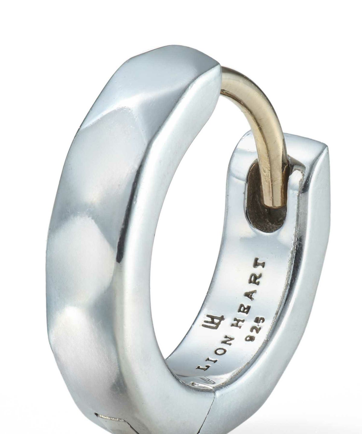 カッティングフープピアス/シルバー925