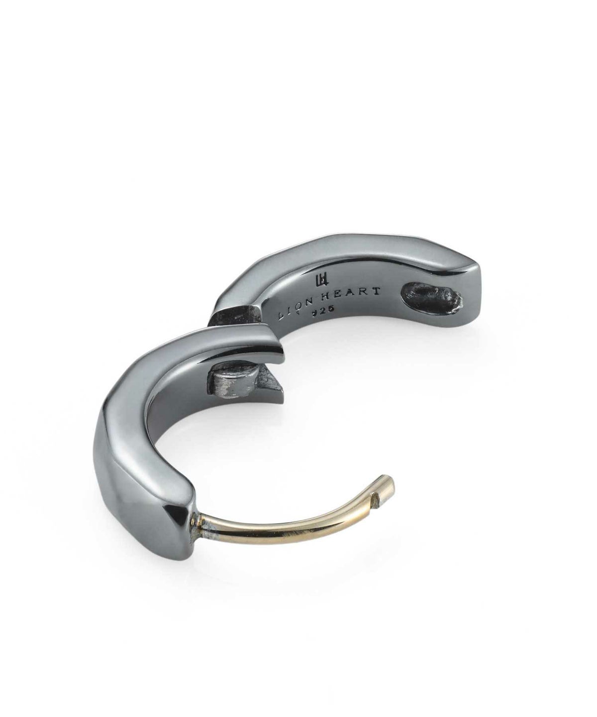 カッティングフープピアス/シルバー925