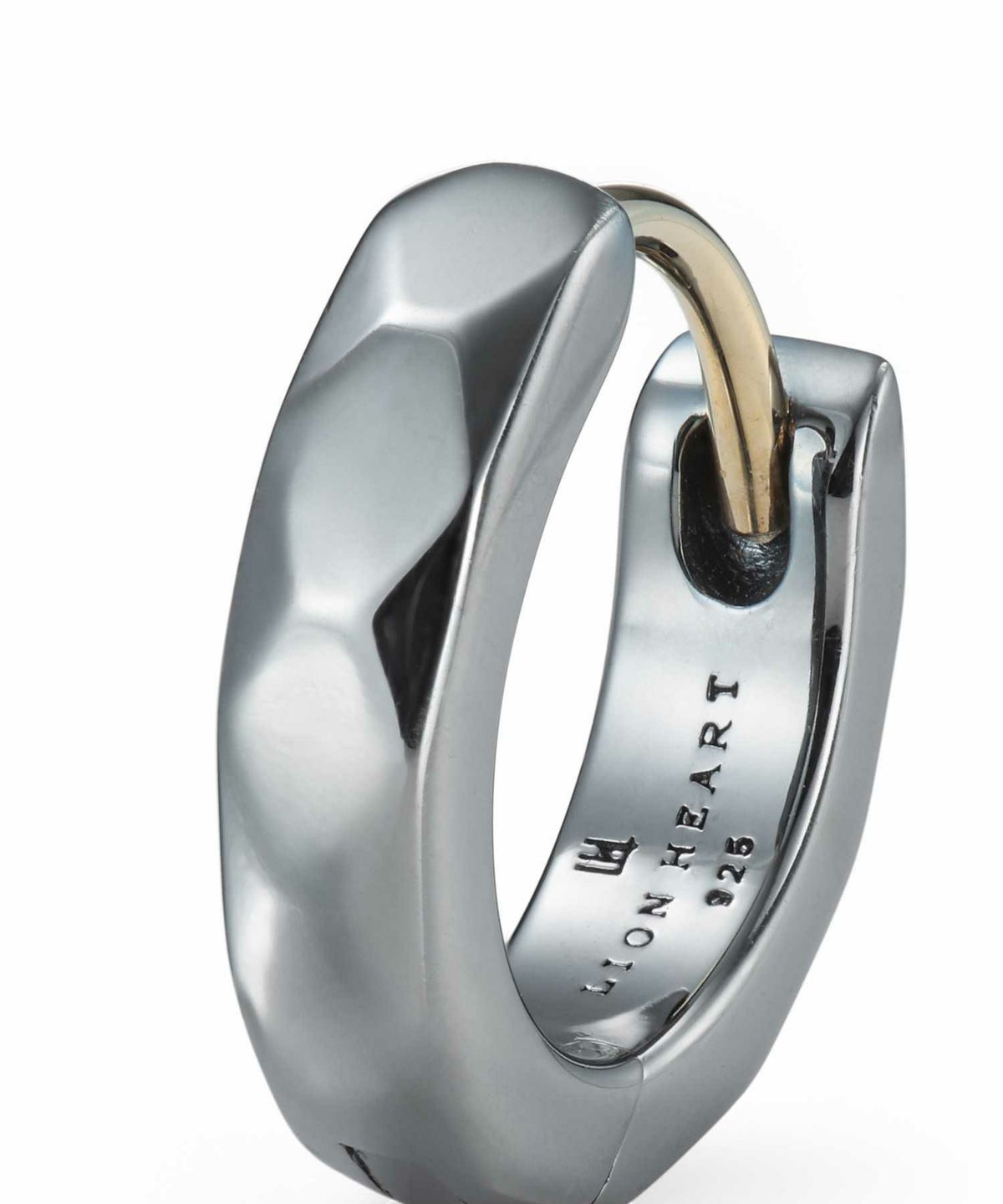 カッティングフープピアス/シルバー925