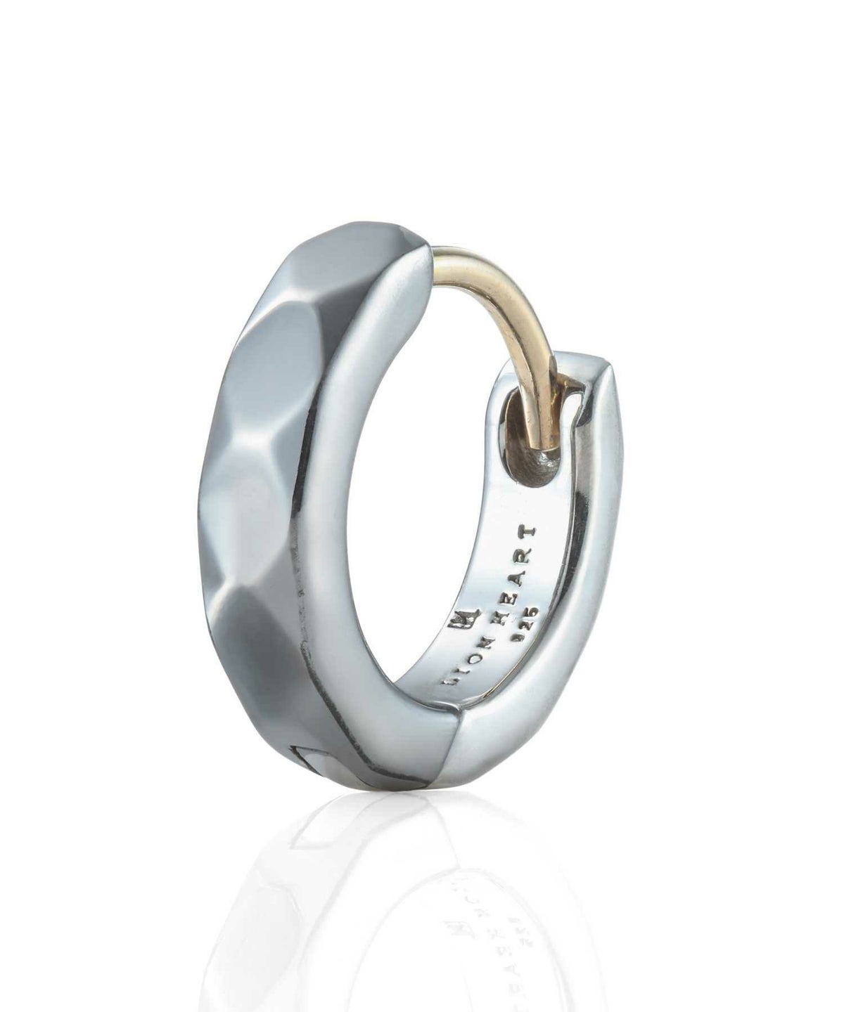 カッティングフープピアス/シルバー925