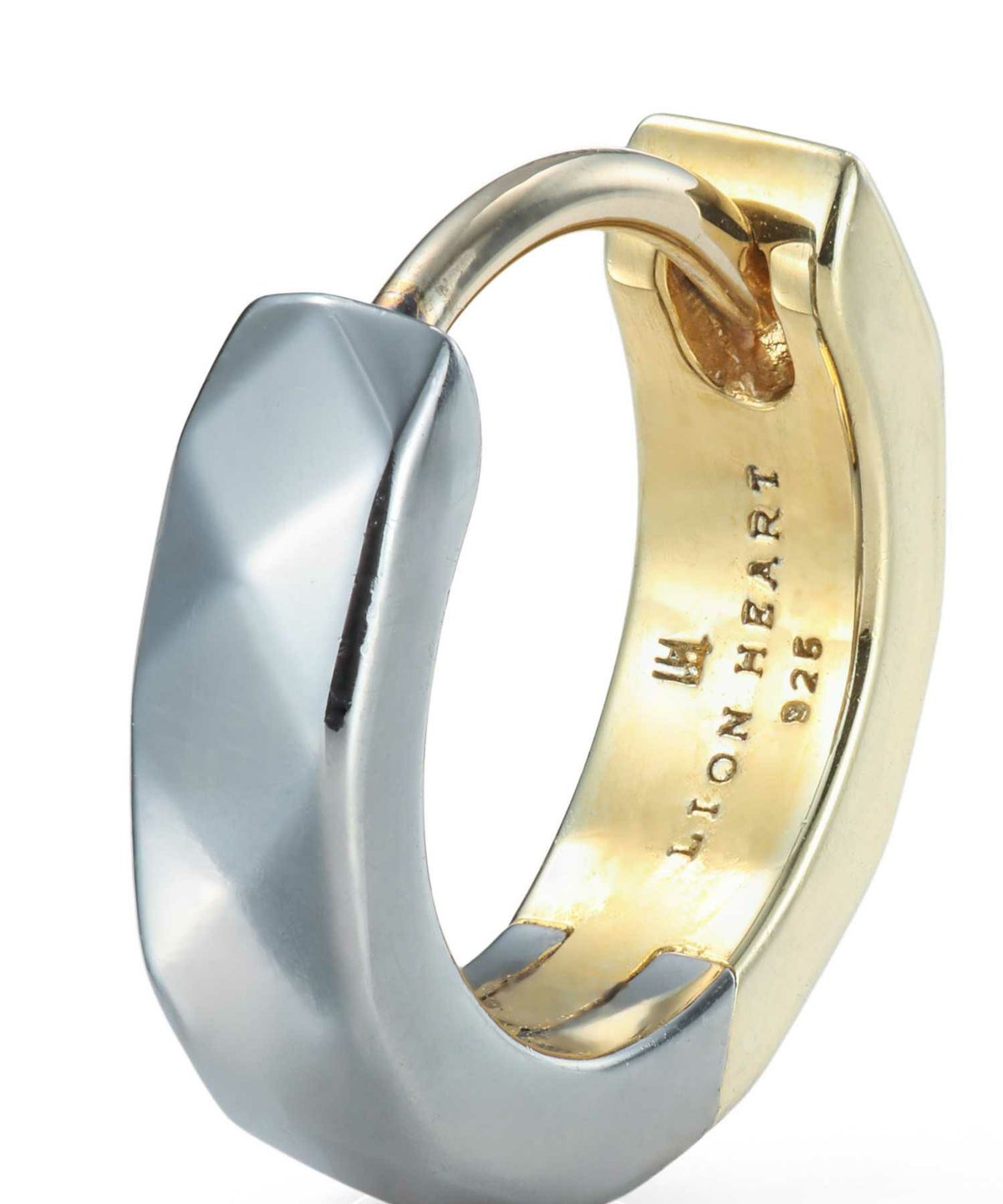 カッティングフープピアス/シルバー925