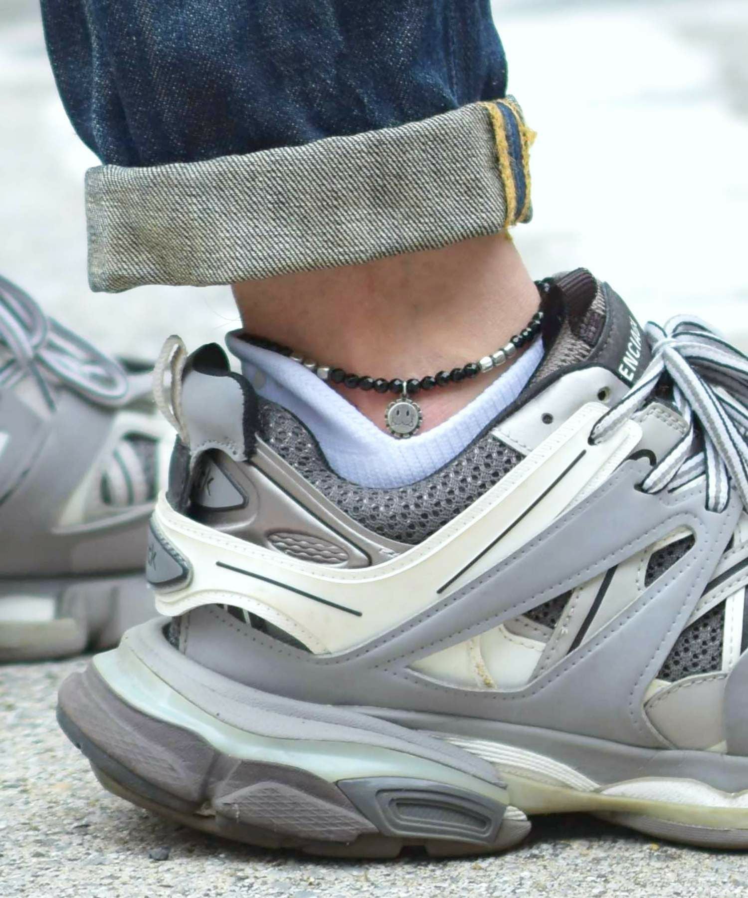 LEO”ビーズアンクレット（TYPE “A” /オニキス） | LION HEART STORE