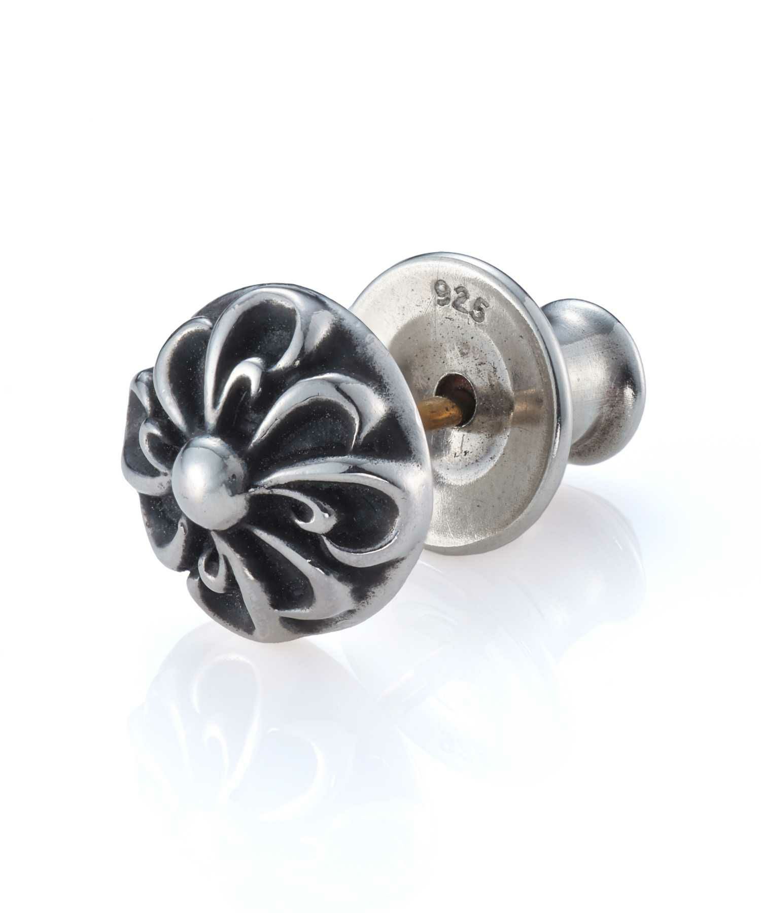 スタッズピアス/タテガミシンボル/シルバー925