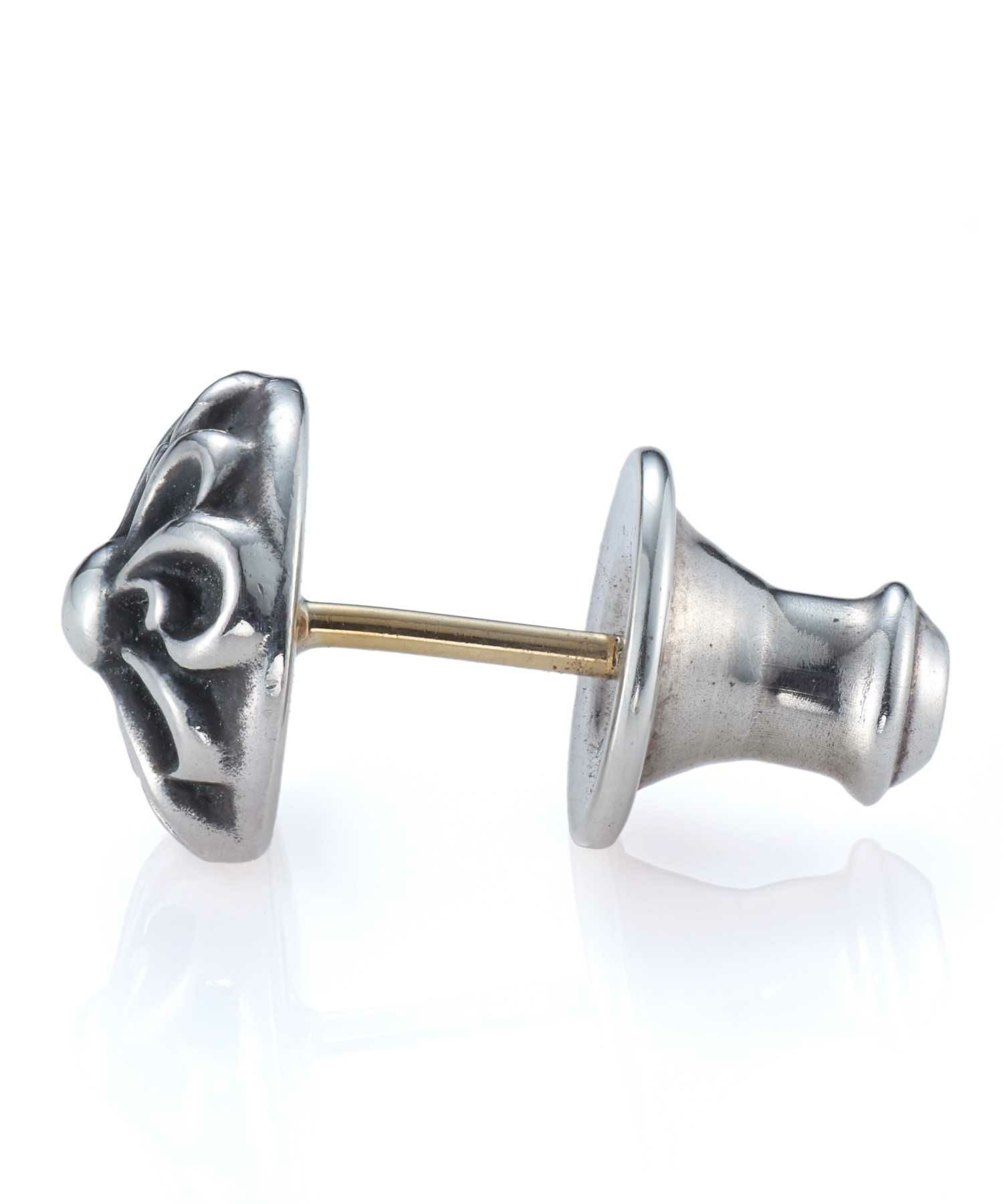 HOWL”スタッズピアス（タテガミシンボル）/シルバー925 | LION HEART