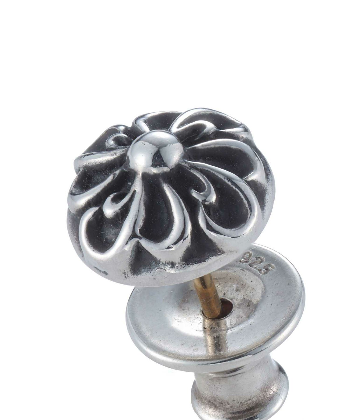 スタッズピアス/タテガミシンボル/シルバー925