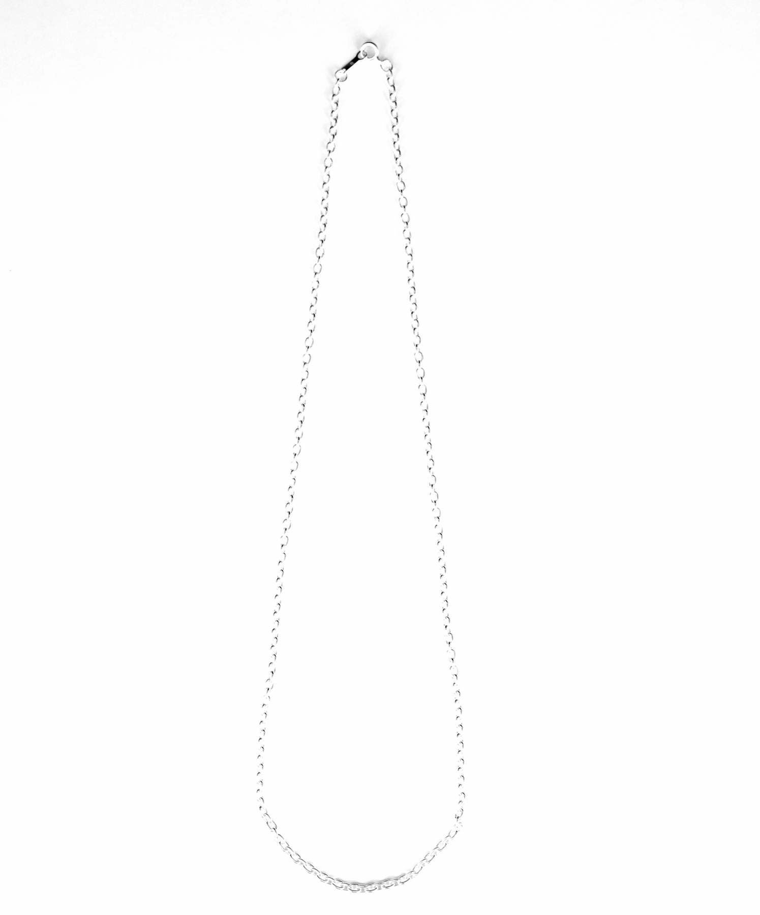 ミディアムシルバーチェーンネックレス/アズキ/シルバー925 | LION