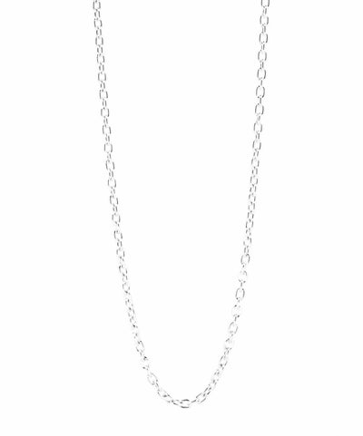 スモールシルバーチェーンネックレス/アズキ/シルバー925