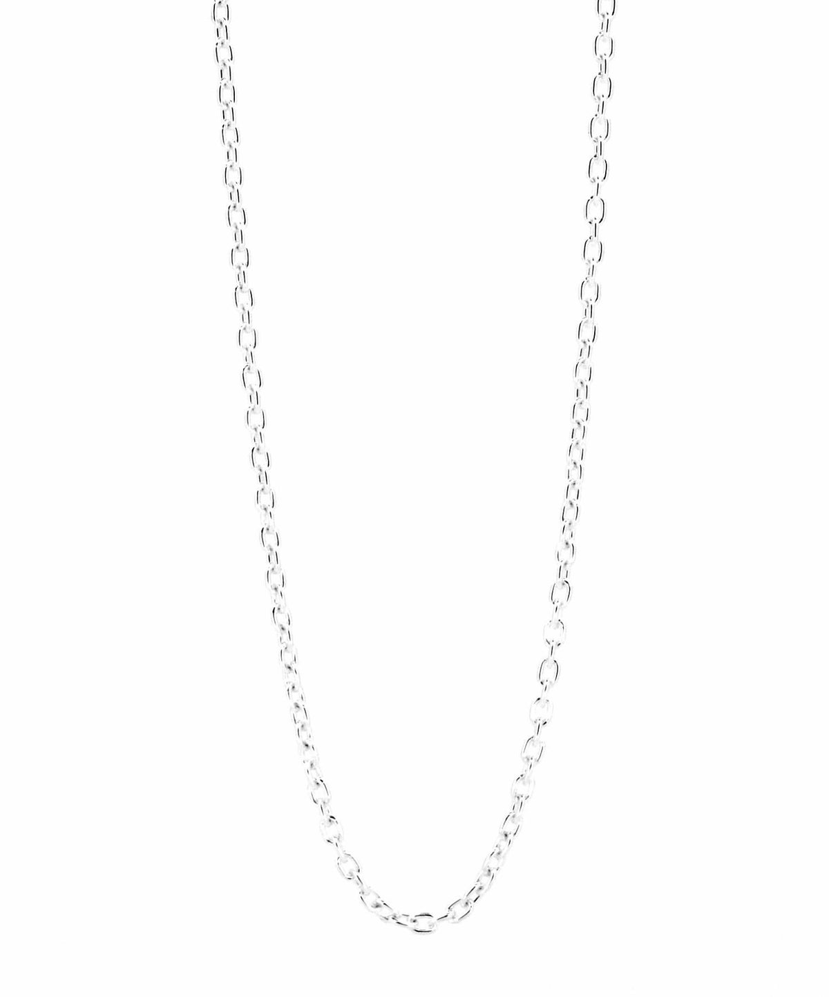 スモールシルバーチェーンネックレス/アズキ/シルバー925