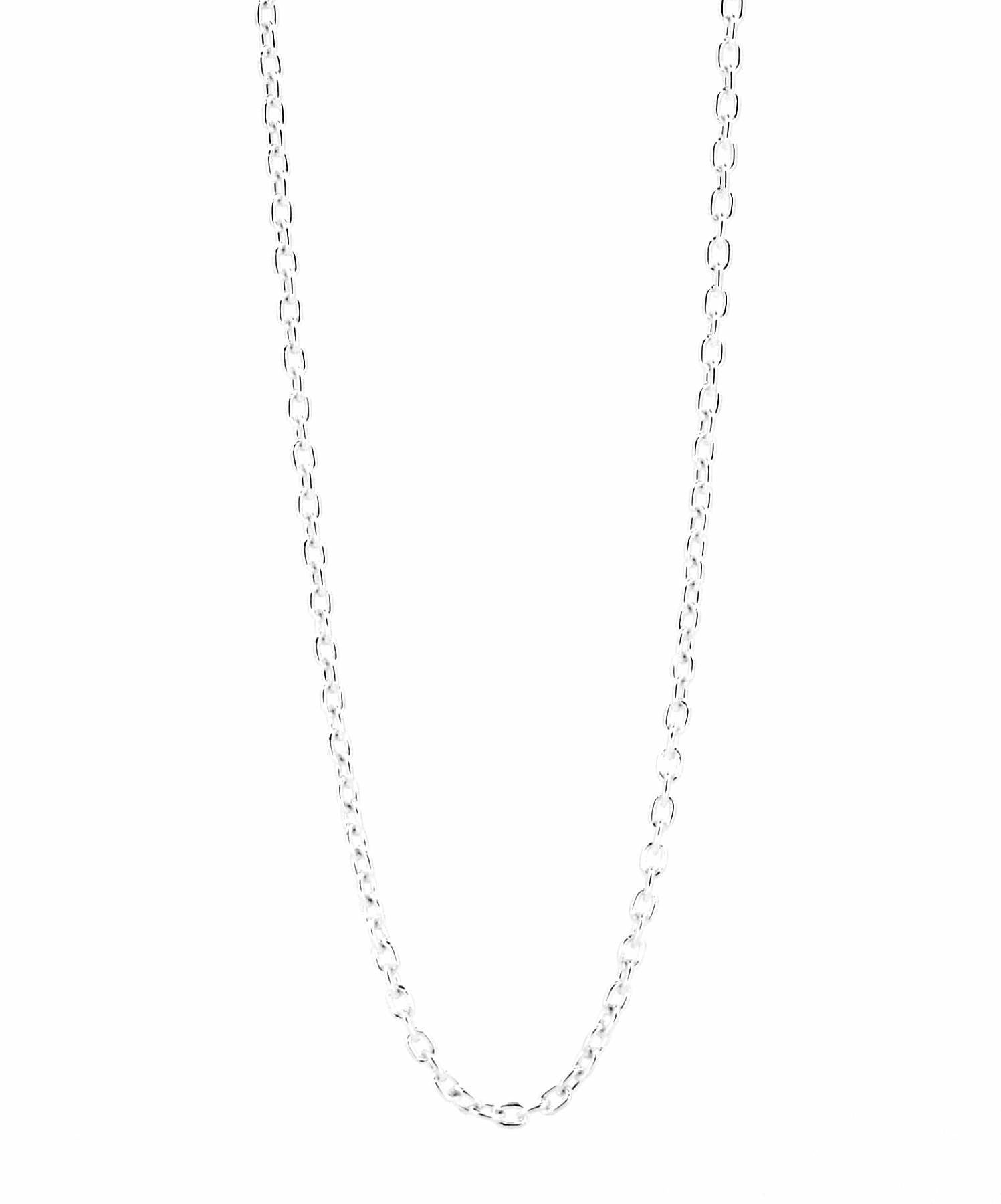 スモールシルバーチェーンネックレス/アズキ/シルバー925