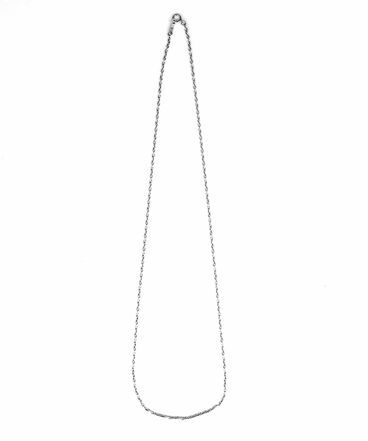 スモールシルバーチェーンネックレス/アズキ/シルバー925