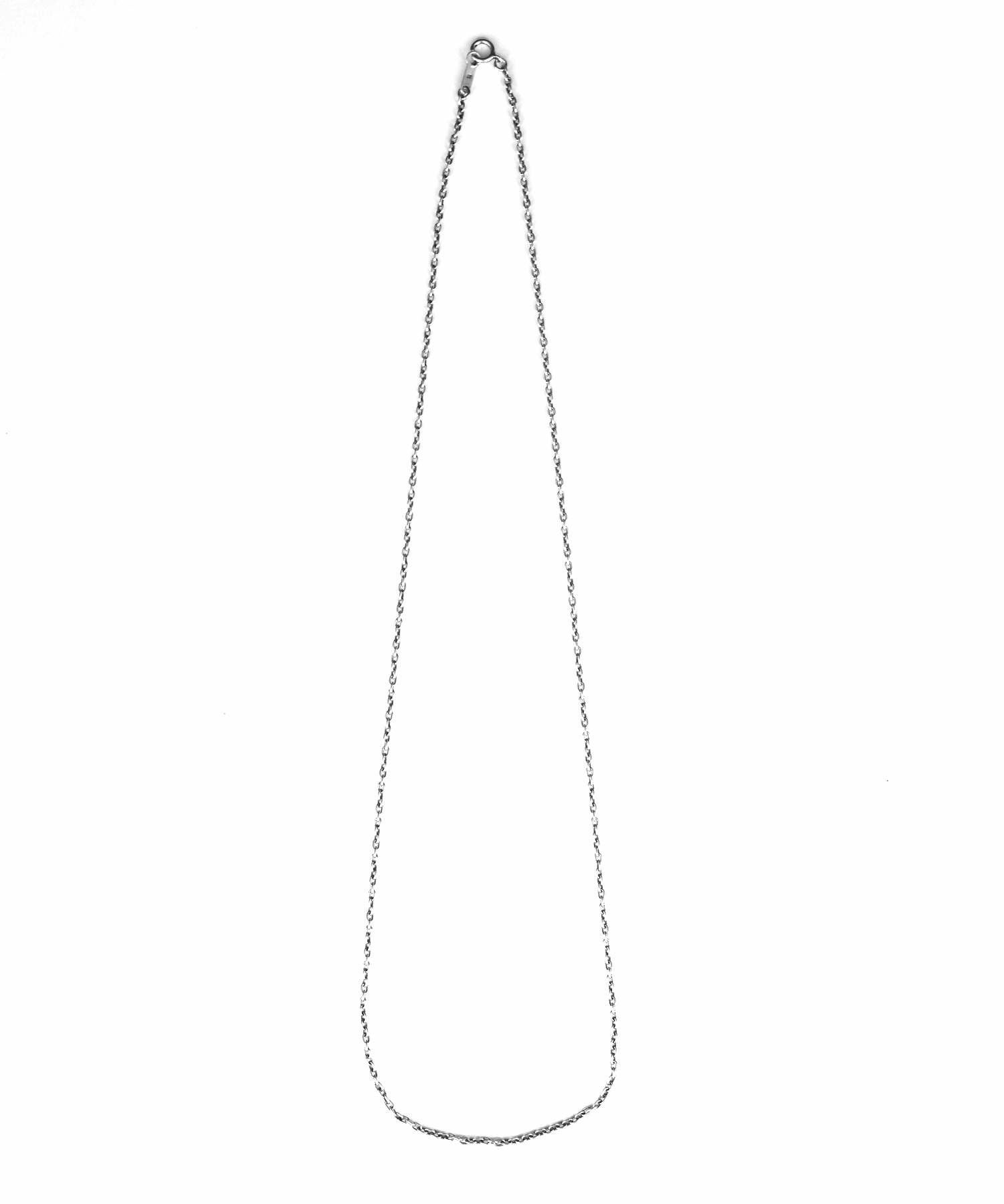 スモールシルバーチェーンネックレス/アズキ/シルバー925