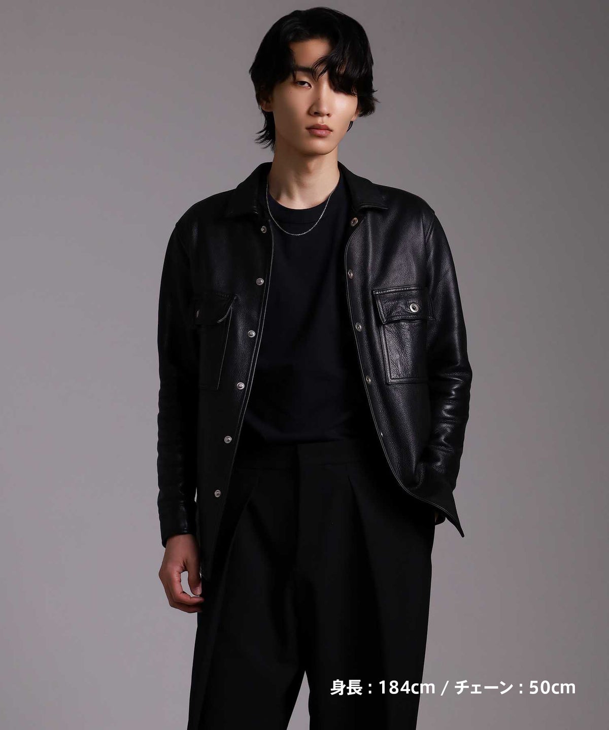 スモールシルバーチェーンネックレス/アズキ/シルバー925