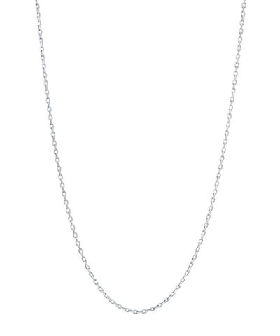 スモールシルバーチェーンネックレス/カットアズキ/シルバー925