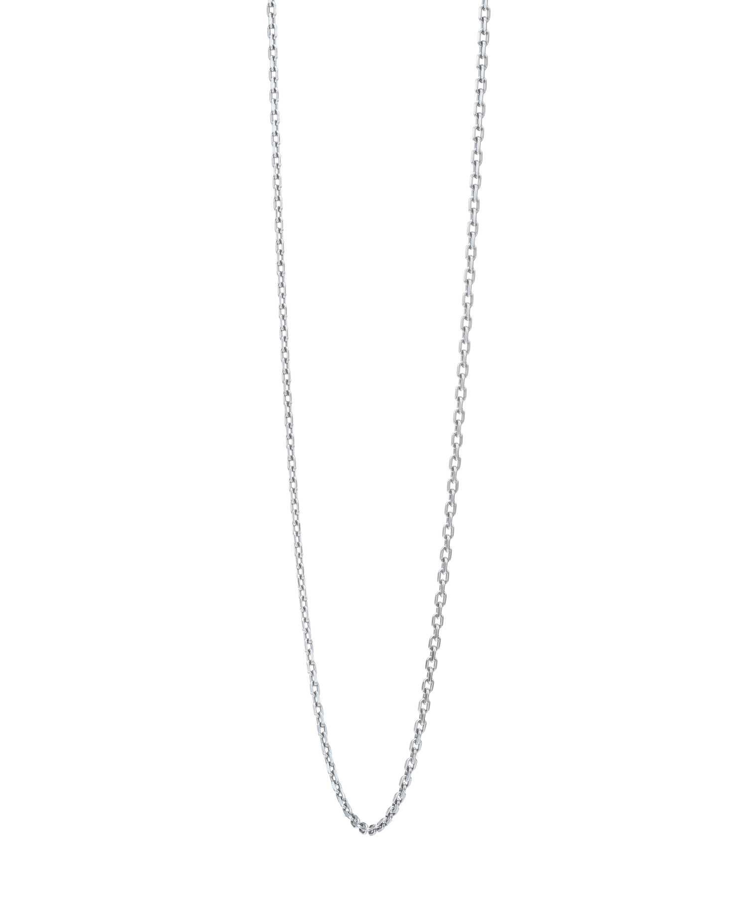 スモールシルバーチェーンネックレス/カットアズキ/シルバー925 | LION