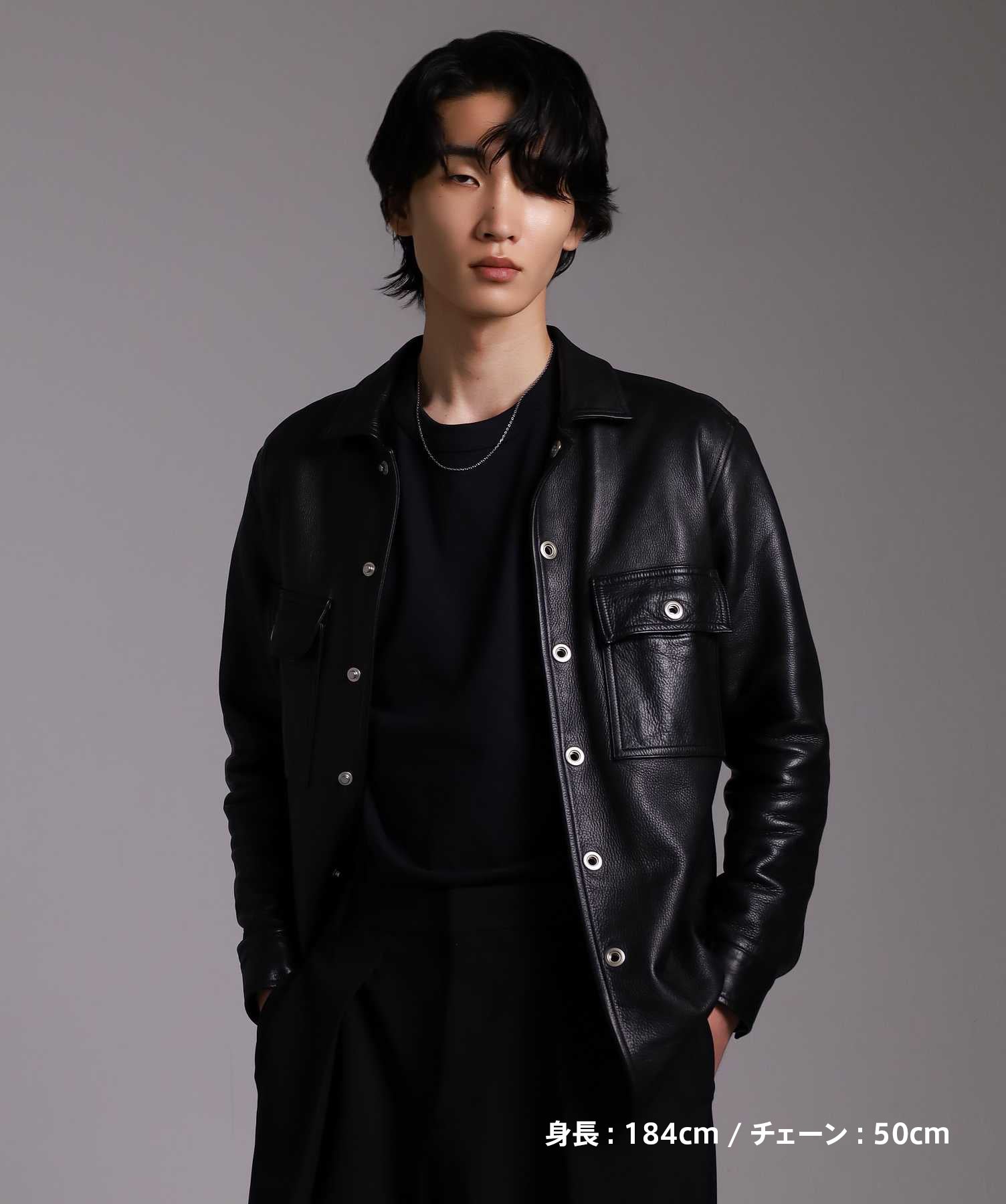 スモールシルバーチェーンネックレス/カットアズキ/シルバー925 | LION