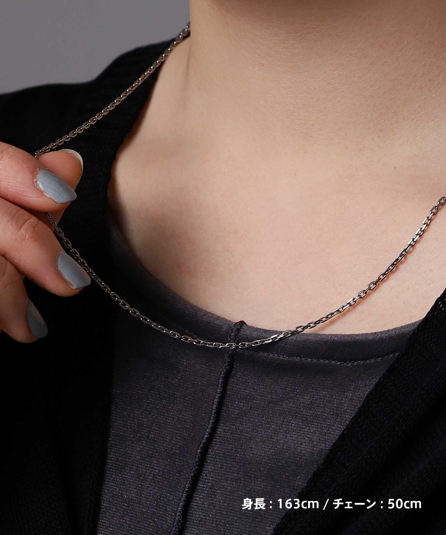 ◯シルバー、チェーンネックレス色々 　　　Ａ〜Gまでの7タイプです。 スモールシルバーチェーンネックレス/カットアズキ/シルバー925 | LION