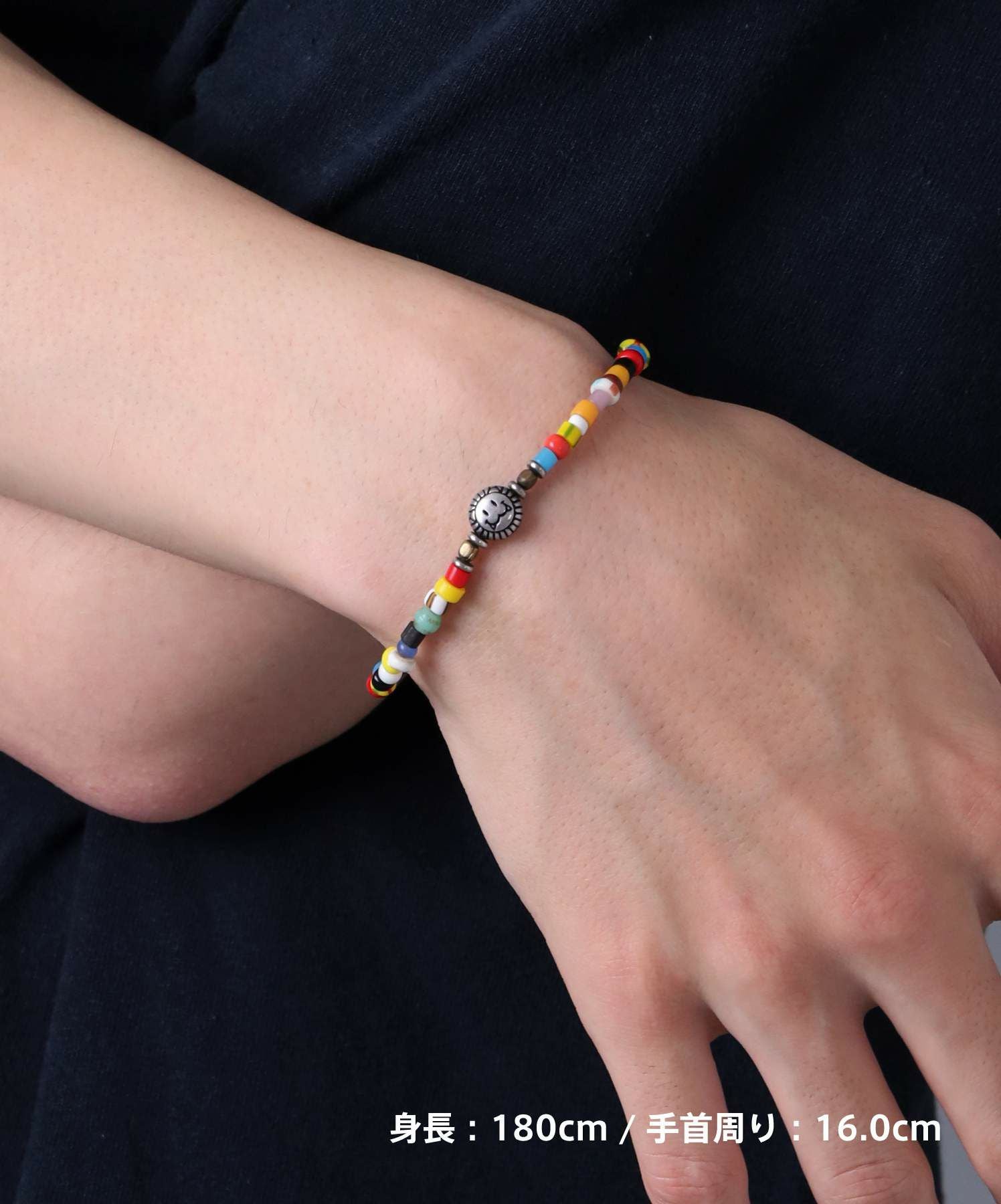 LION HEART × SunKu コラボブレスレット/TYPE A/ガラスビーズ