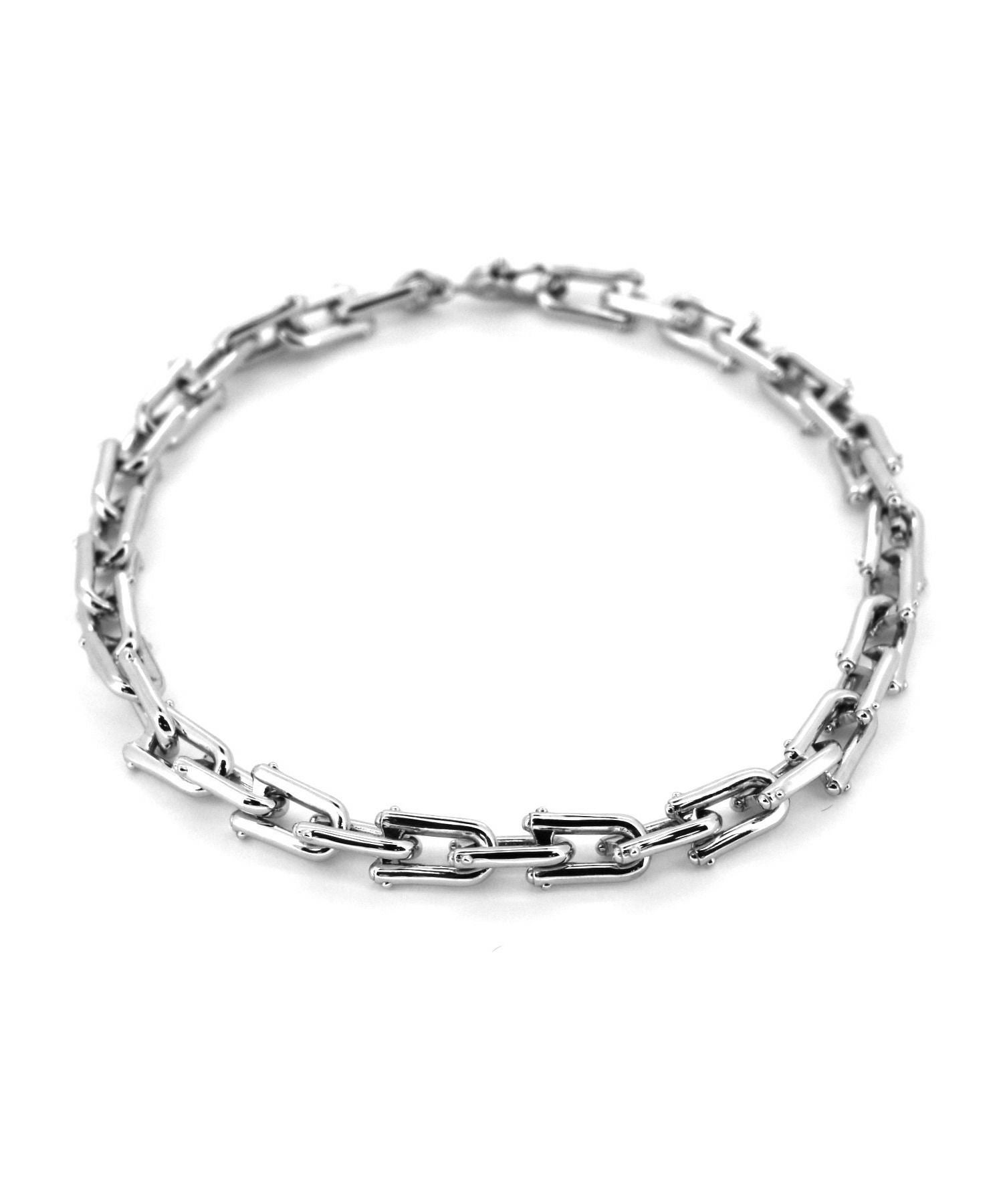 LUCK”スリムリンクブレスレット/シルバー925 | LION HEART STORE