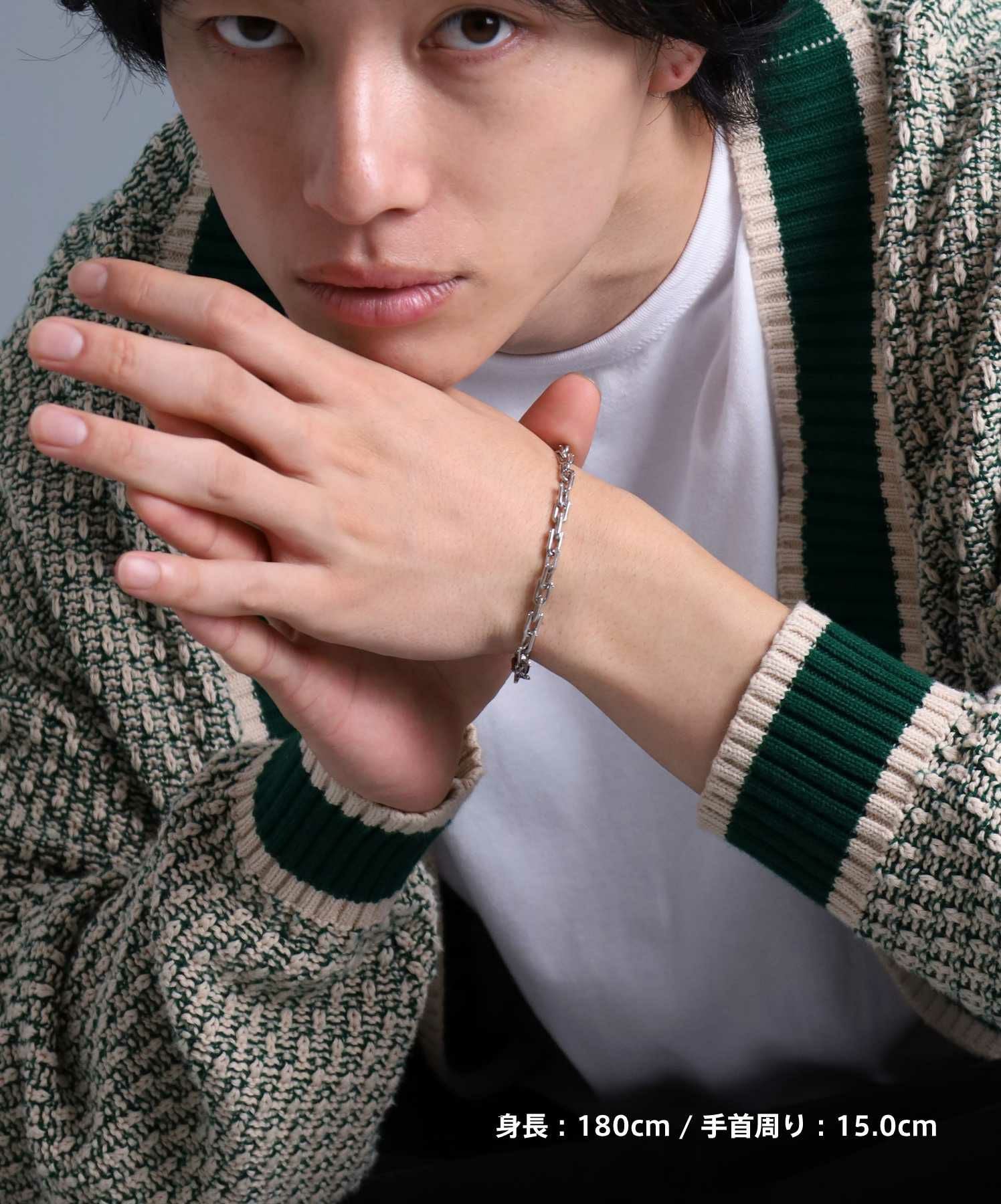 LUCK”スリムリンクブレスレット/シルバー925 | LION HEART STORE LUCK”スリムリンクブレスレット/シルバー925 | LION HEART STORE