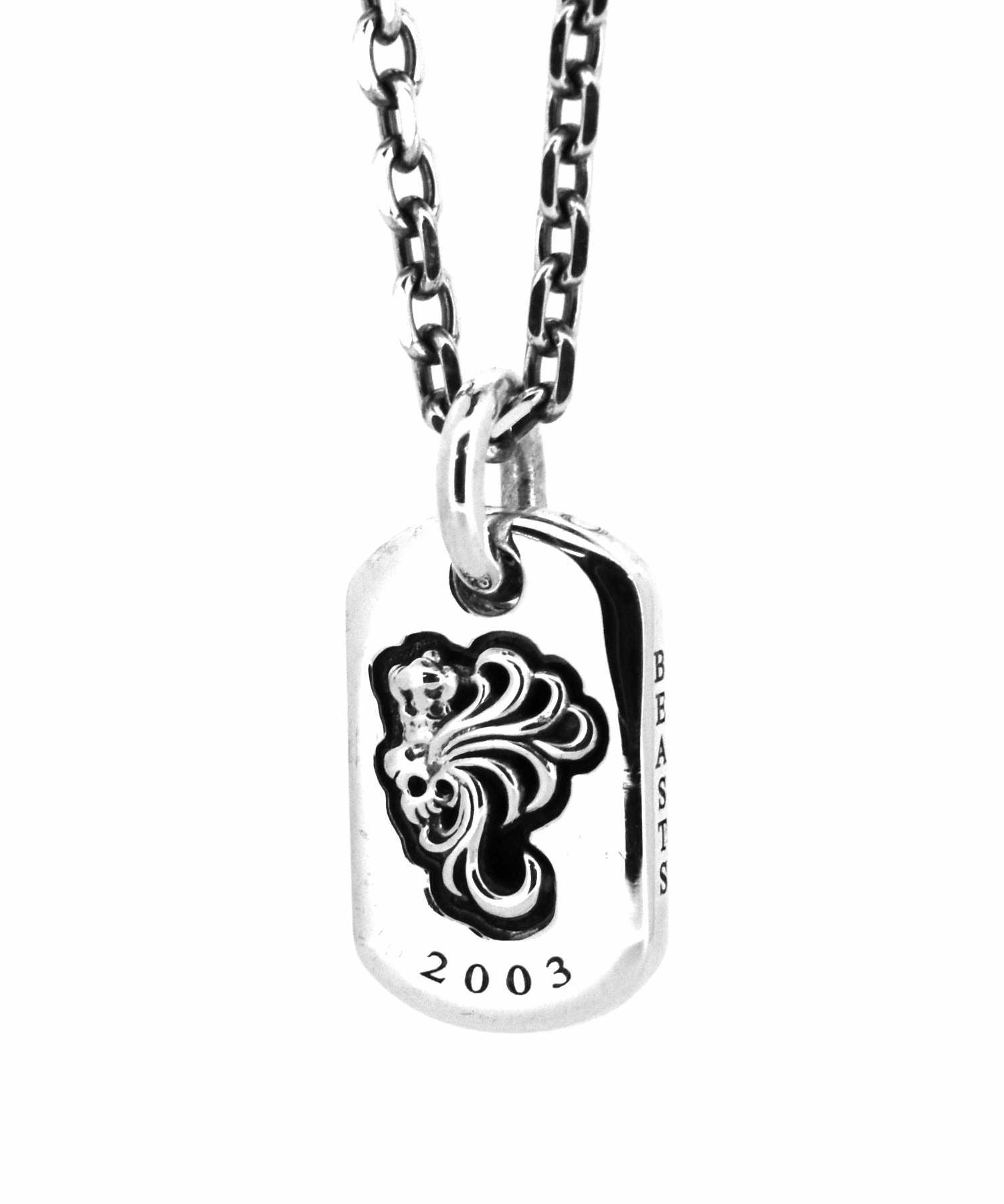 ドッグタグネックレス/シルバー925