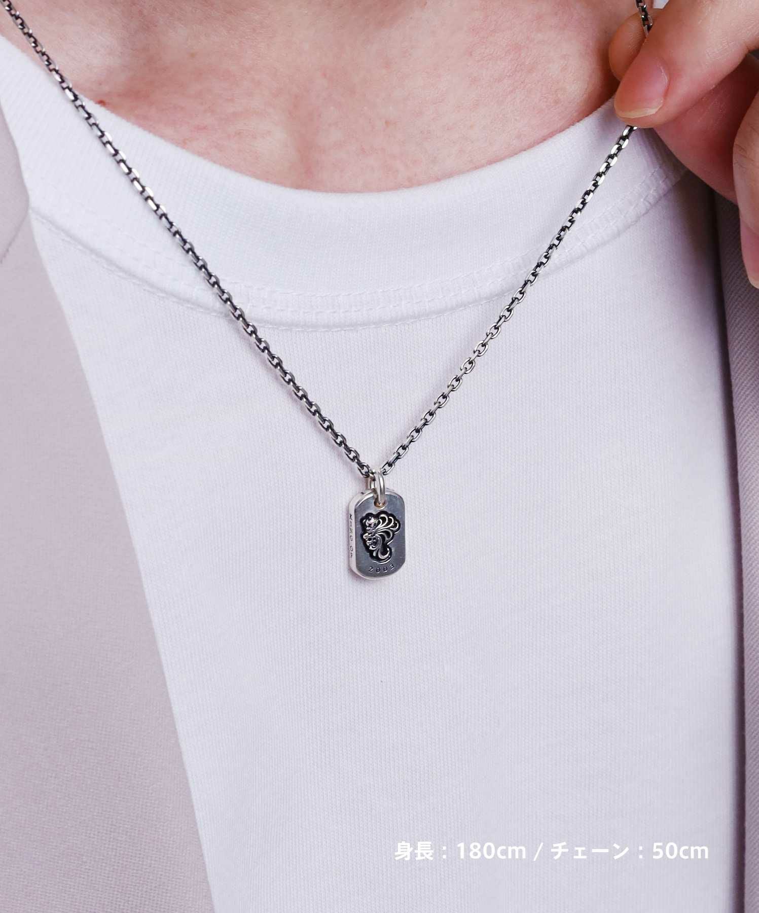 ドッグタグネックレス/シルバー925