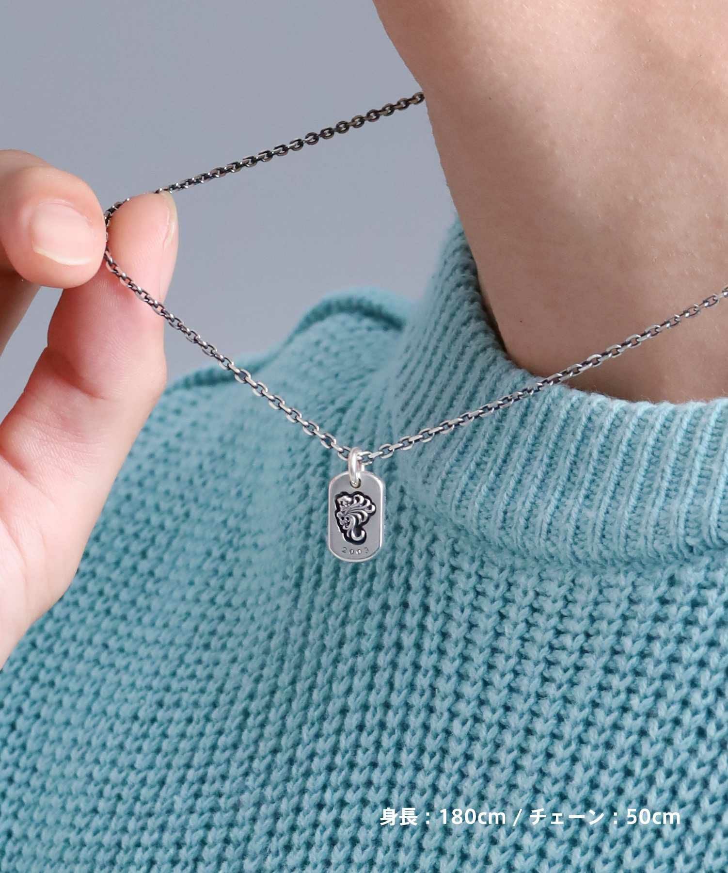 HOWL”ドッグタグネックレス/シルバー925 | LION HEART STORE｜ライオン