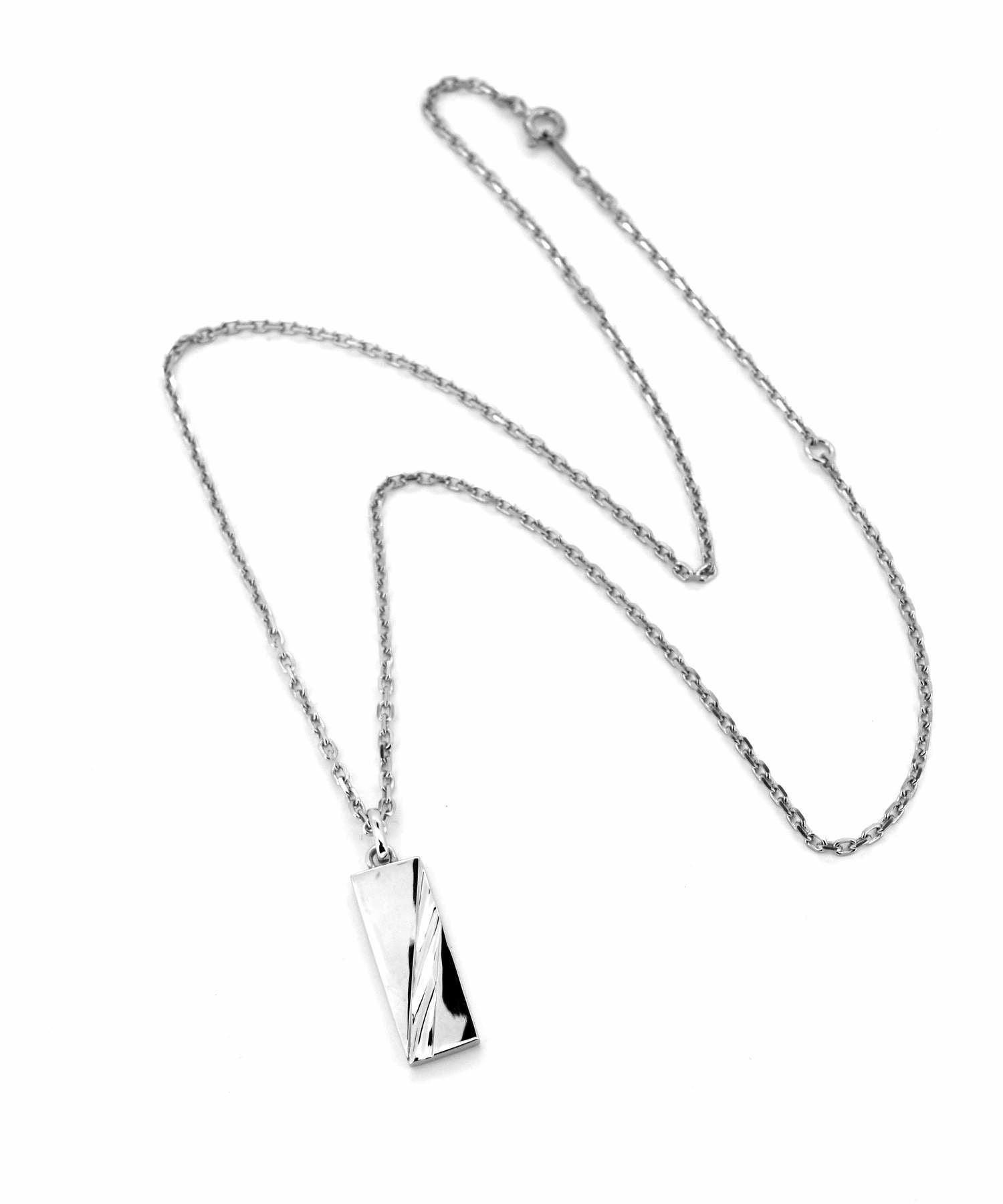 スピニンググロウスラッシュネックレス/シルバー925