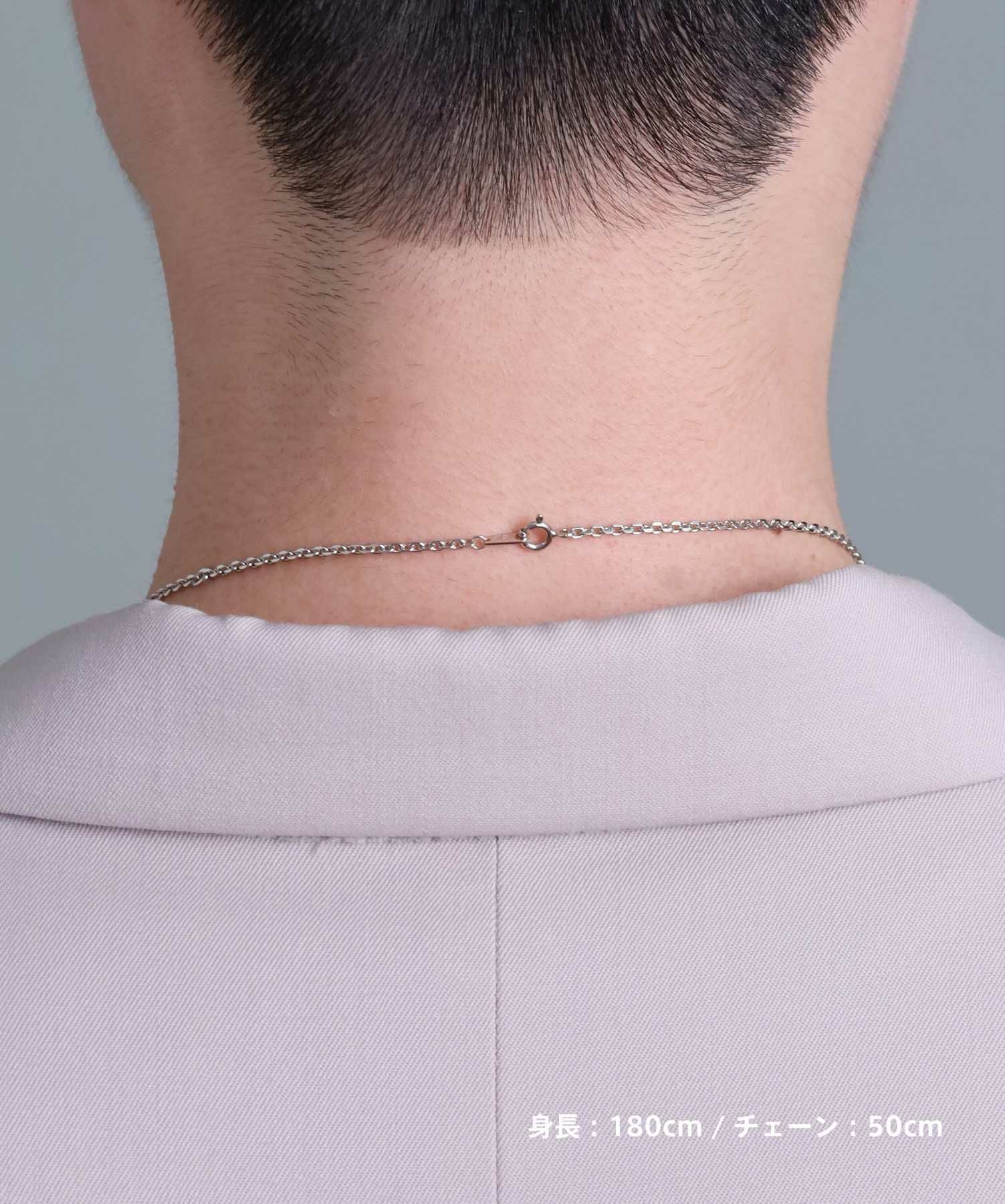 スピニンググロウスラッシュネックレス/シルバー925