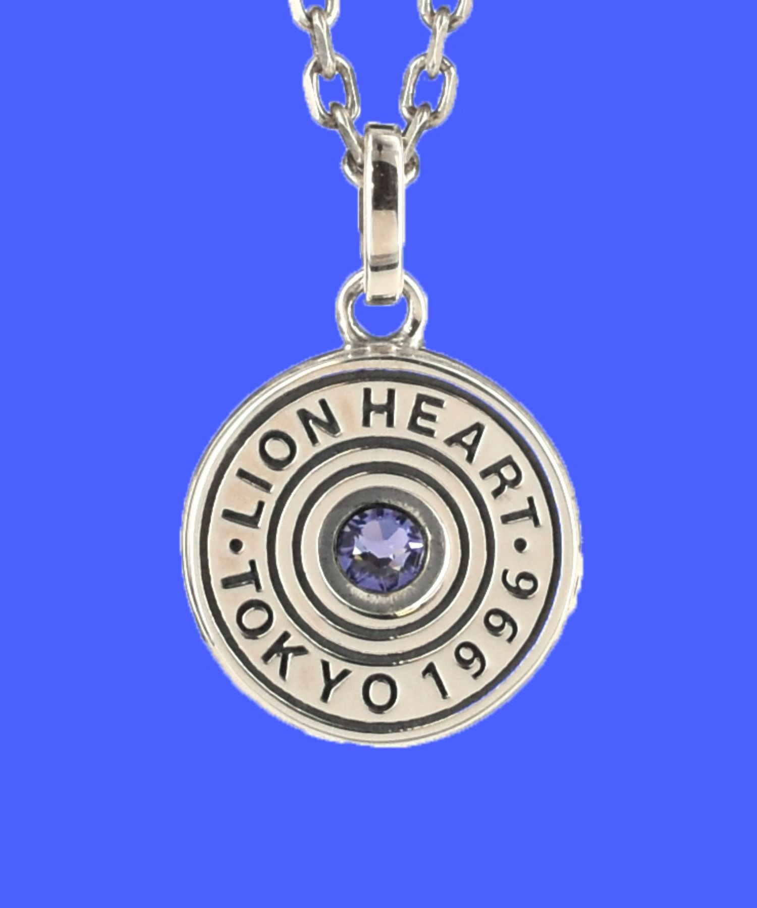 バースドロップネックレス/9月サファイアカラー/シルバー925 | LION