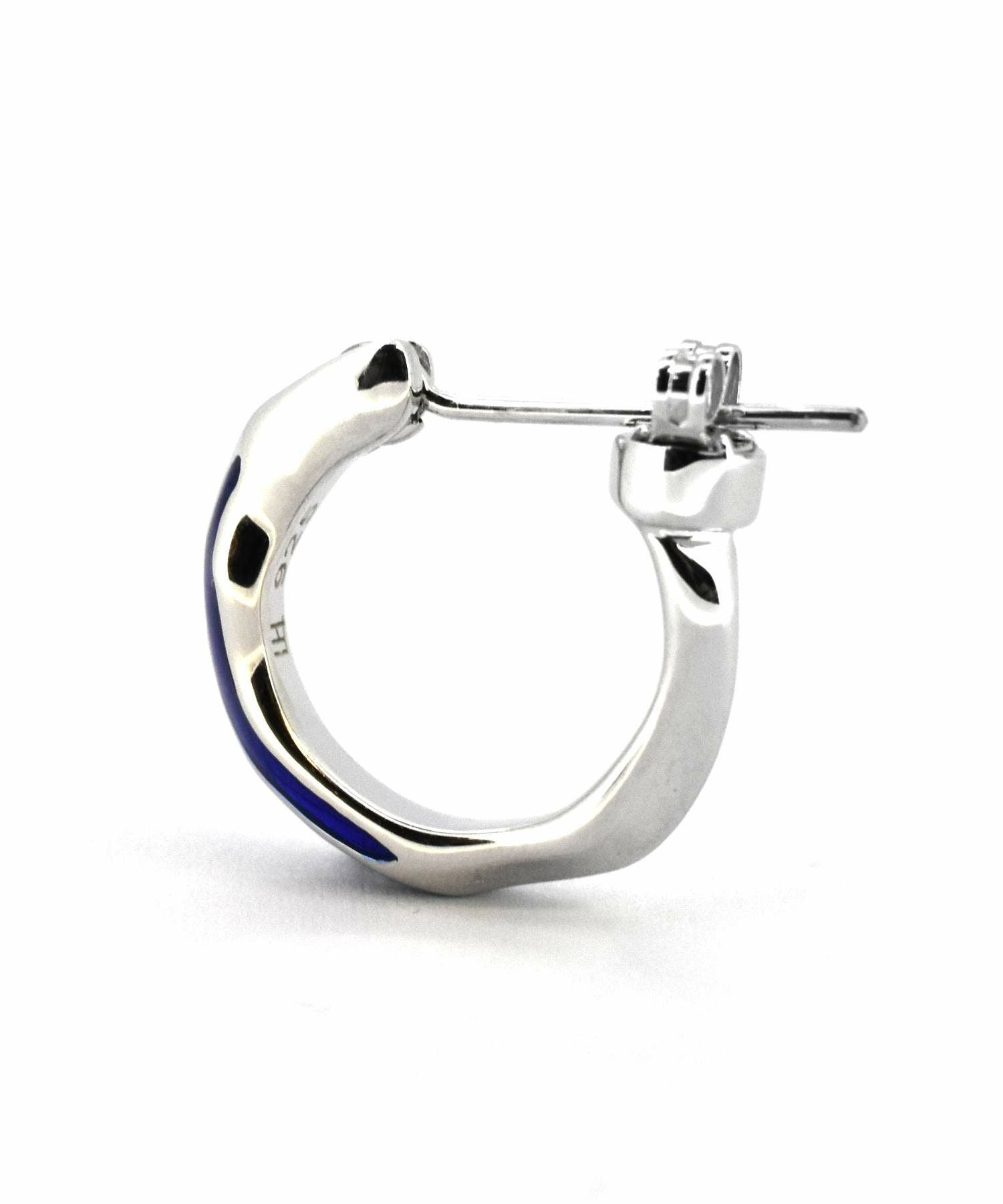 【ONLINE STORE 限定】クロッシングピアス/サーフェイスホリデイ/ブルー/シルバー925